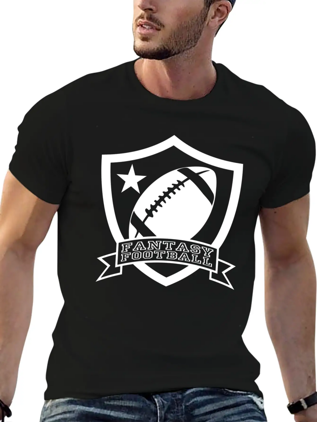 Fantasy Football Unisex Casual T-Shirt – Clean Design For Daily Comfort