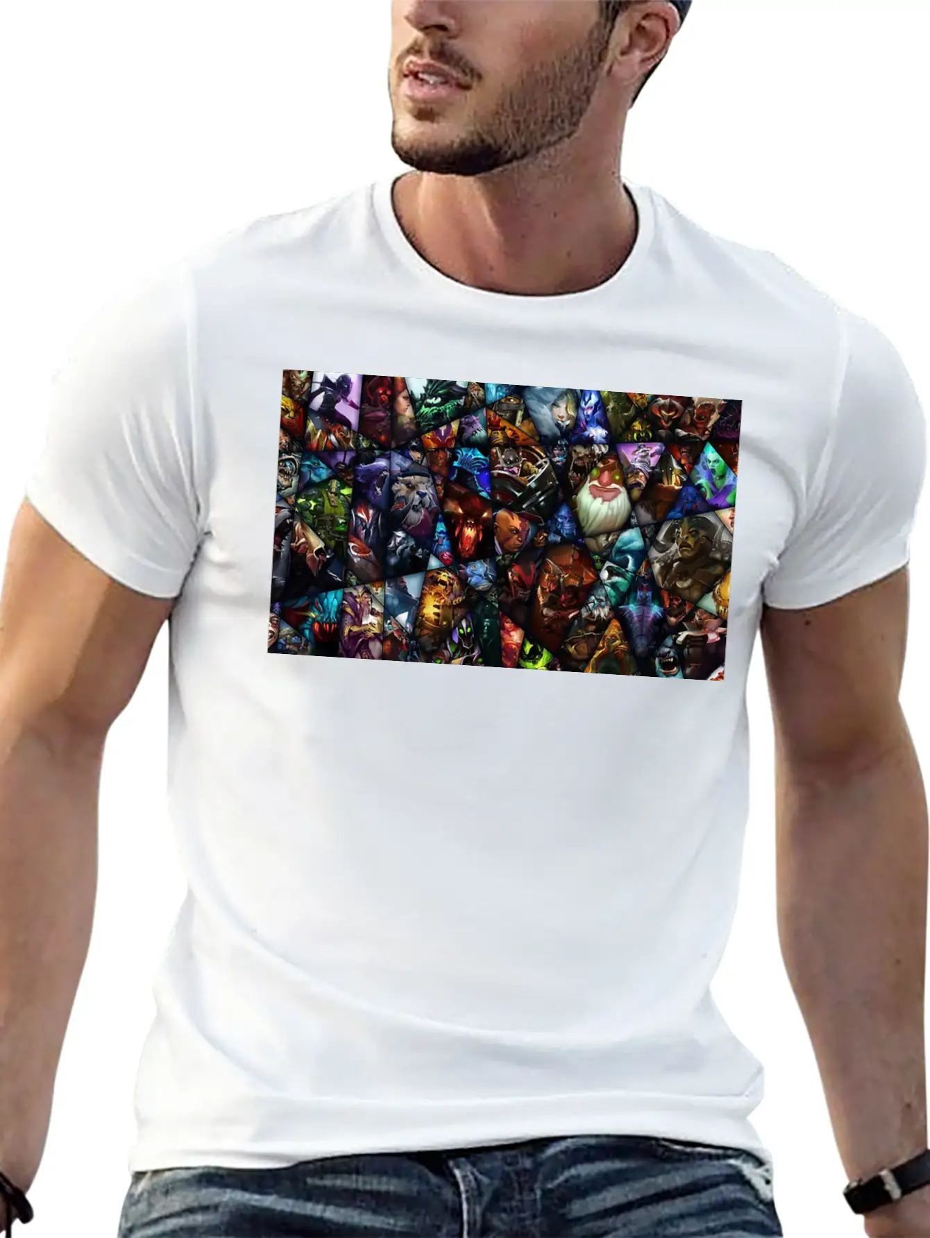 Fantasy Game Unisex Short Sleeve Soft Cotton T-Shirt – Casual Everyday Wear