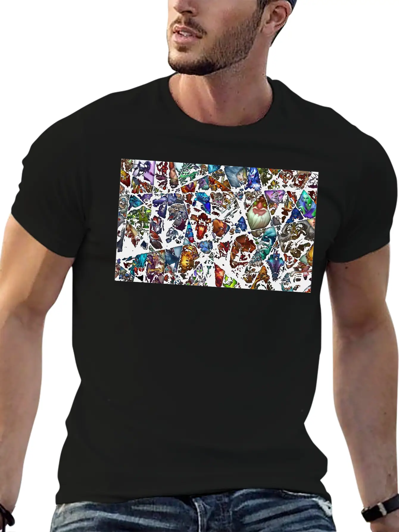 Fantasy Game Unisex Short Sleeve Soft Cotton T-Shirt – Casual Everyday Wear