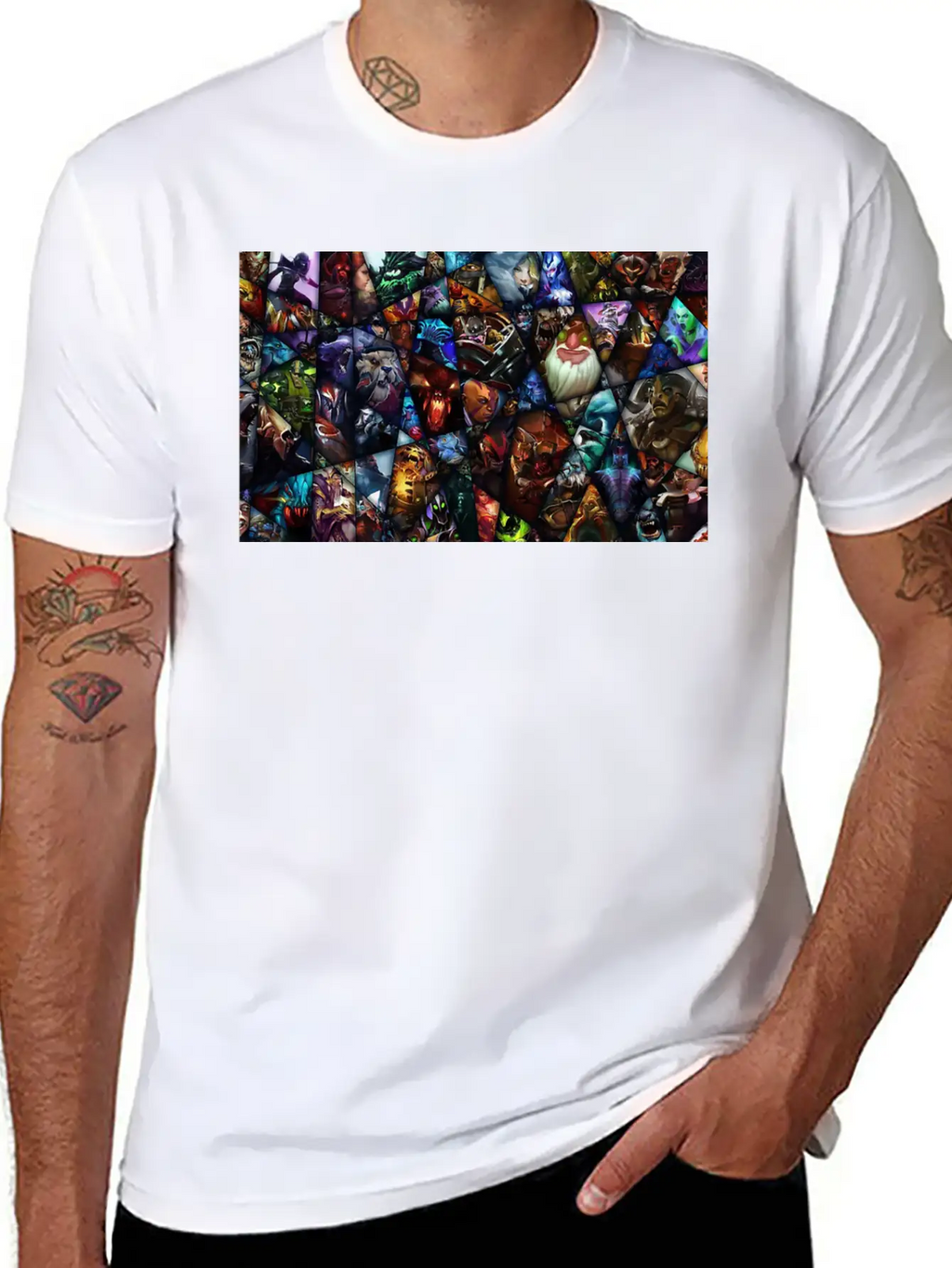 Fantasy Game Unisex Short Sleeve Soft Cotton T-Shirt – Casual Everyday Wear