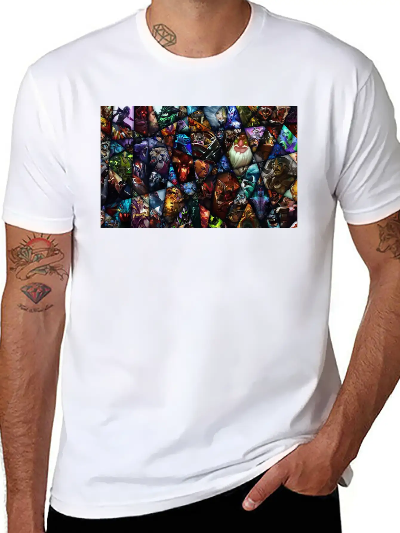 Fantasy Game Unisex Short Sleeve Soft Cotton T-Shirt – Casual Everyday Wear