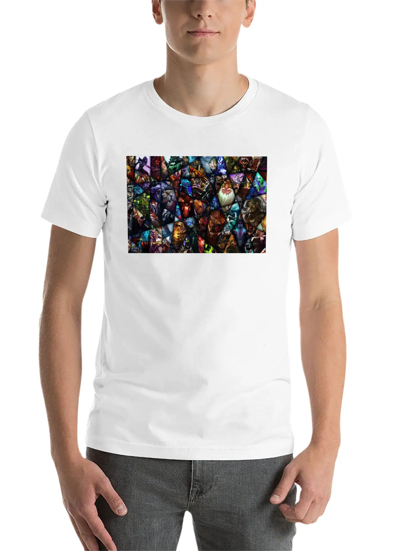 Fantasy Game Unisex Short Sleeve Soft Cotton T-Shirt – Casual Everyday Wear