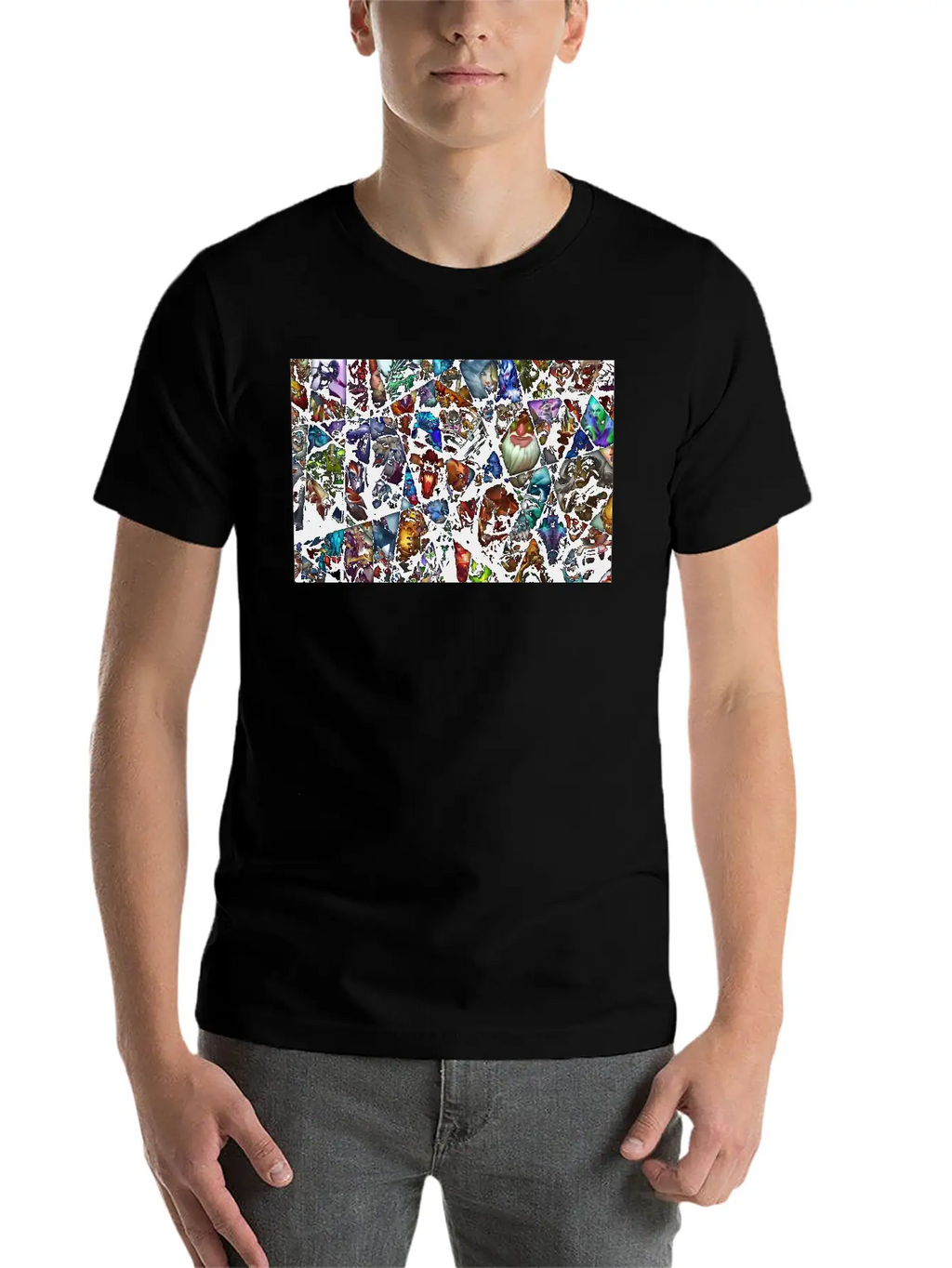 Fantasy Game Unisex Short Sleeve Soft Cotton T-Shirt – Casual Everyday Wear