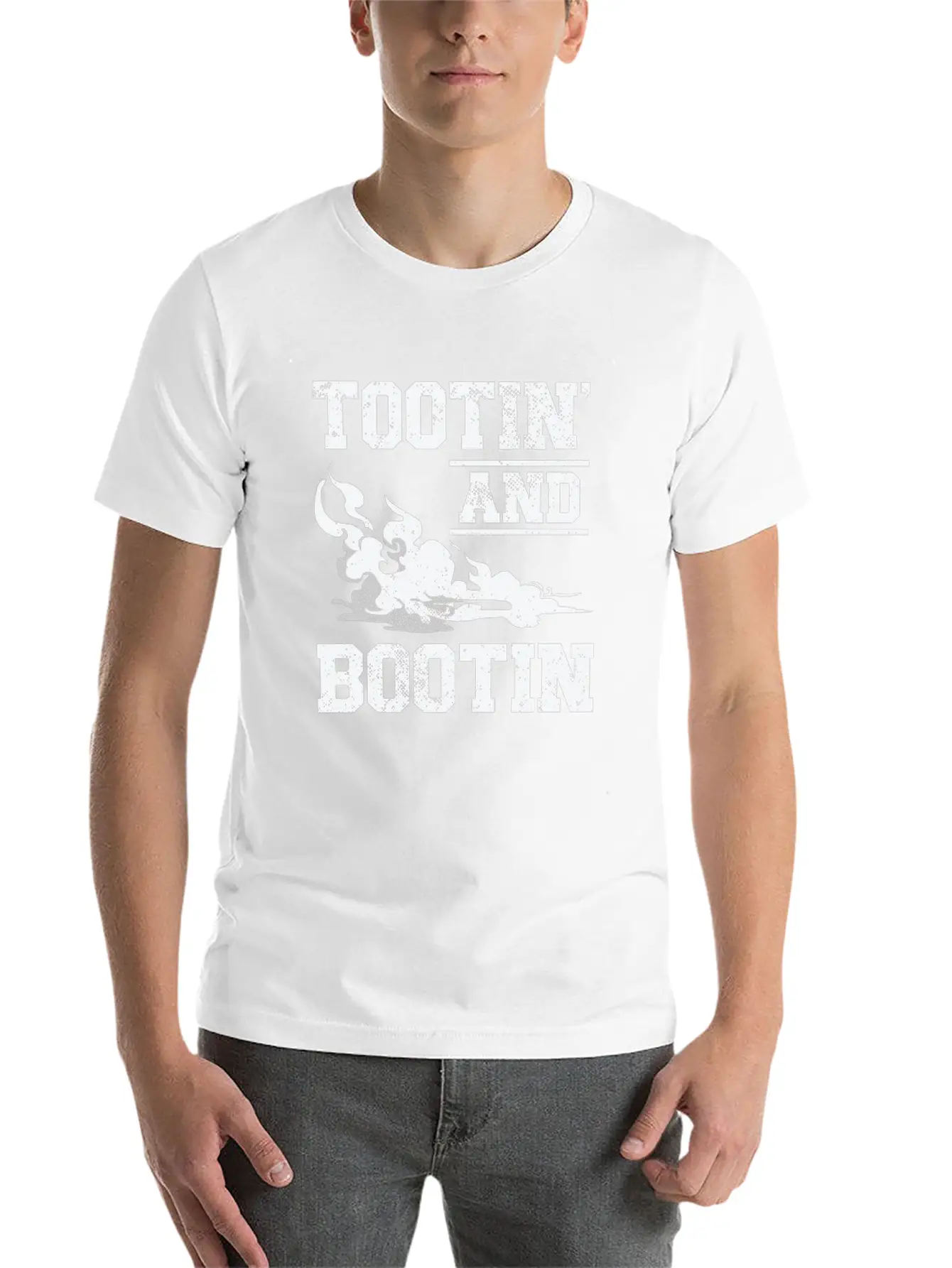 Fart Farting Crop Duster Dad Humor Unisex Casual T-Shirt – Clean Design For Daily Comfort