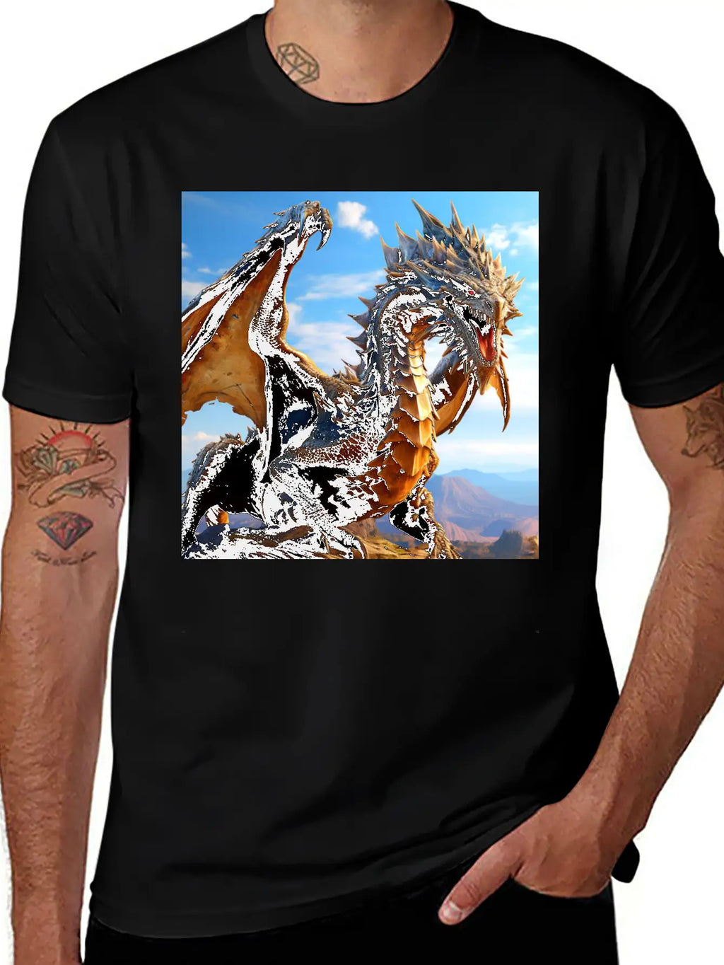 Fashion Casual Graphic T-Shirt – Simple And Comfortable Daily Wear