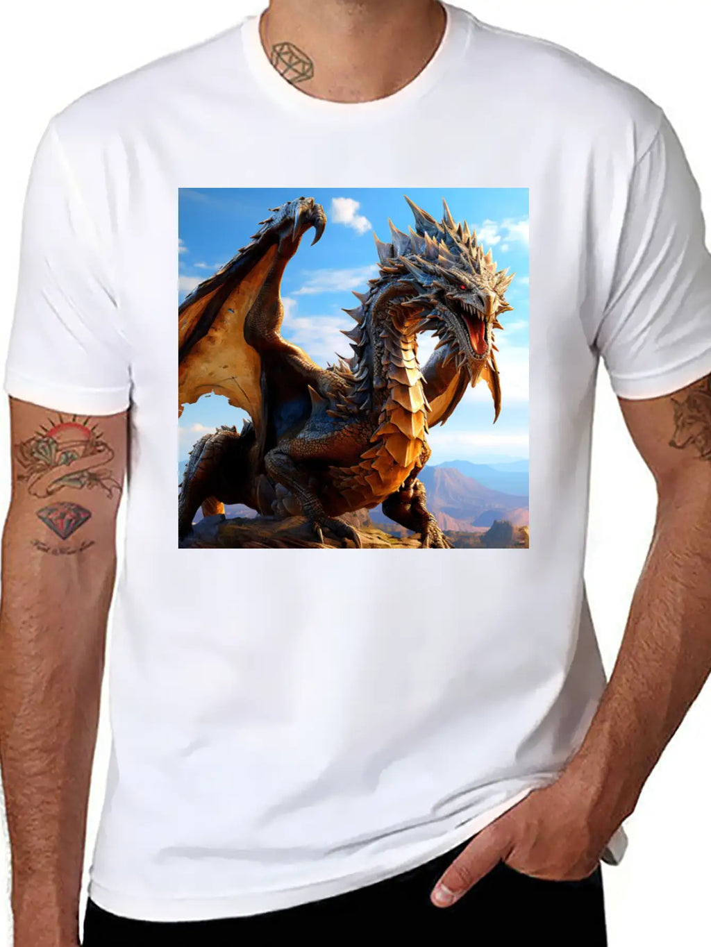 Fashion Casual Graphic T-Shirt – Simple And Comfortable Daily Wear
