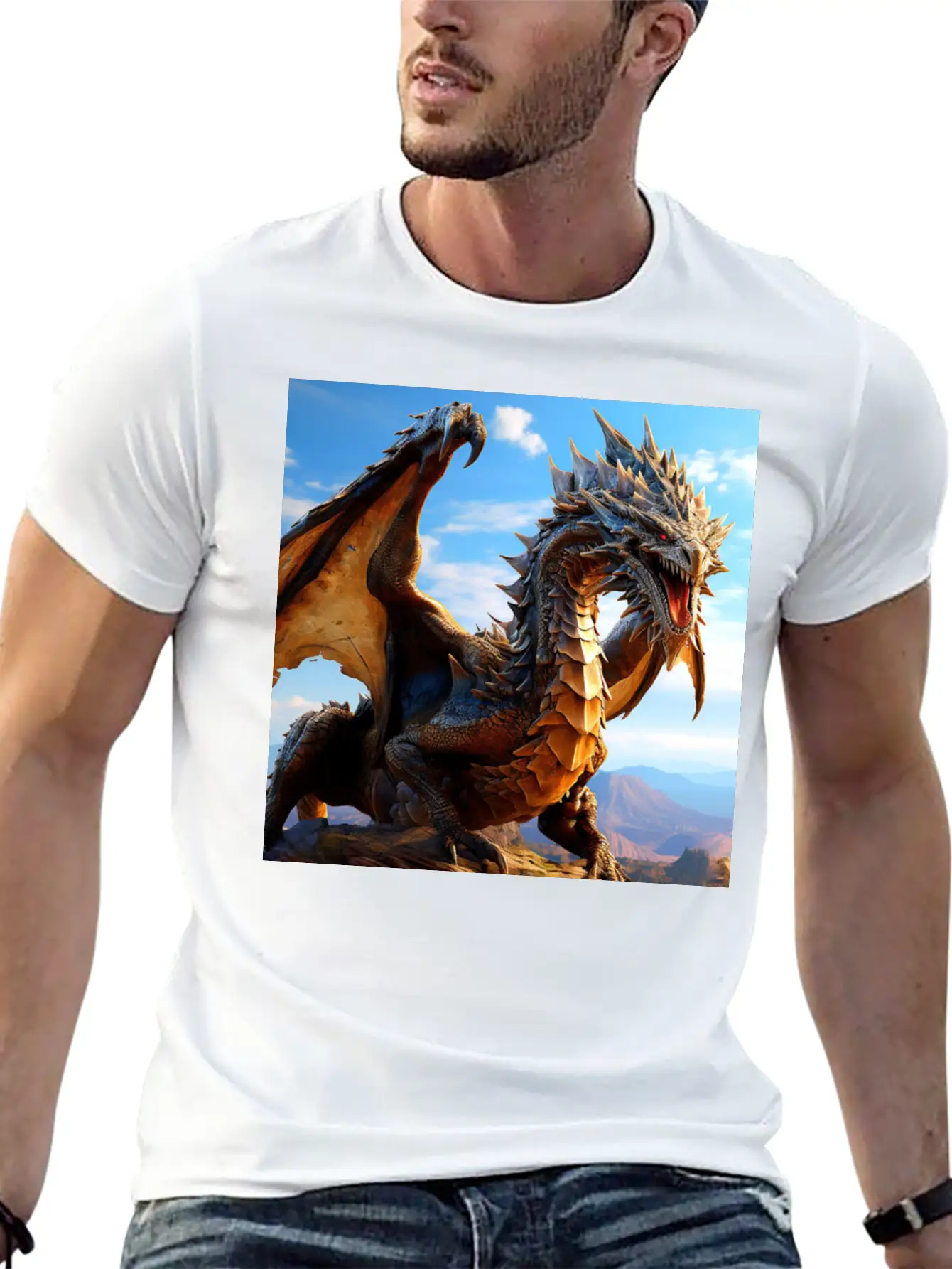 Fashion Casual Graphic T-Shirt – Simple And Comfortable Daily Wear