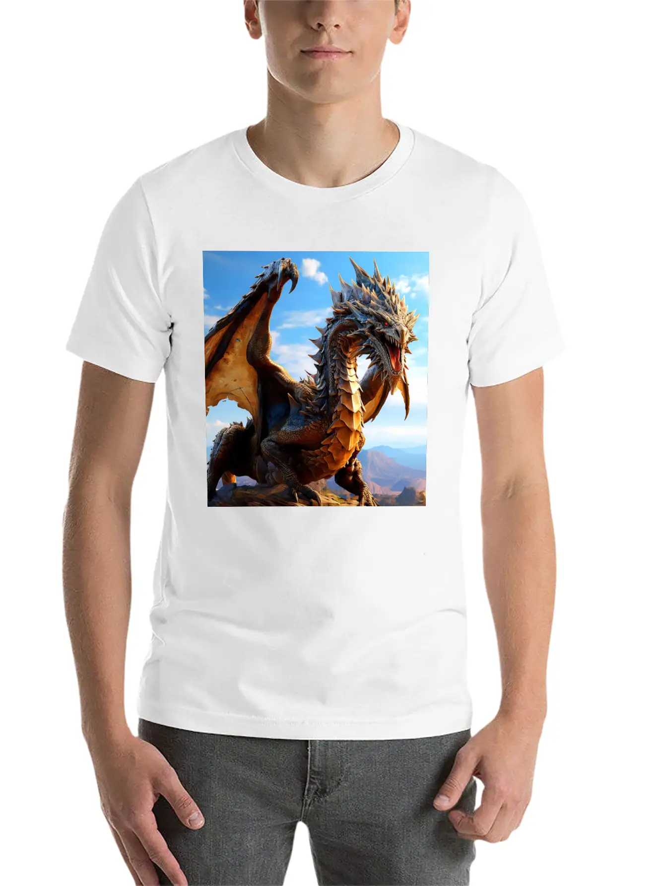 Fashion Casual Graphic T-Shirt – Simple And Comfortable Daily Wear