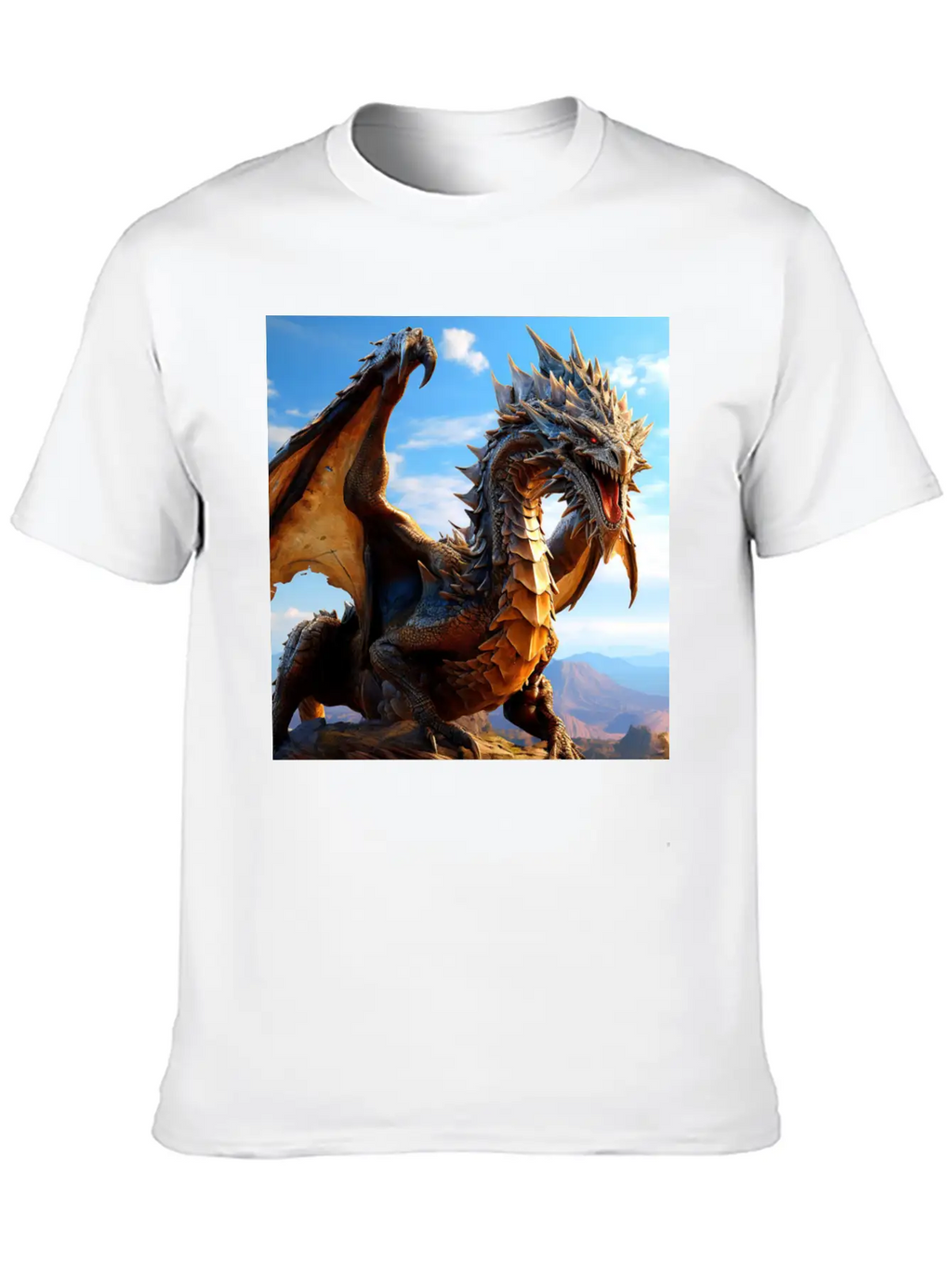 Fashion Casual Graphic T-Shirt – Simple And Comfortable Daily Wear