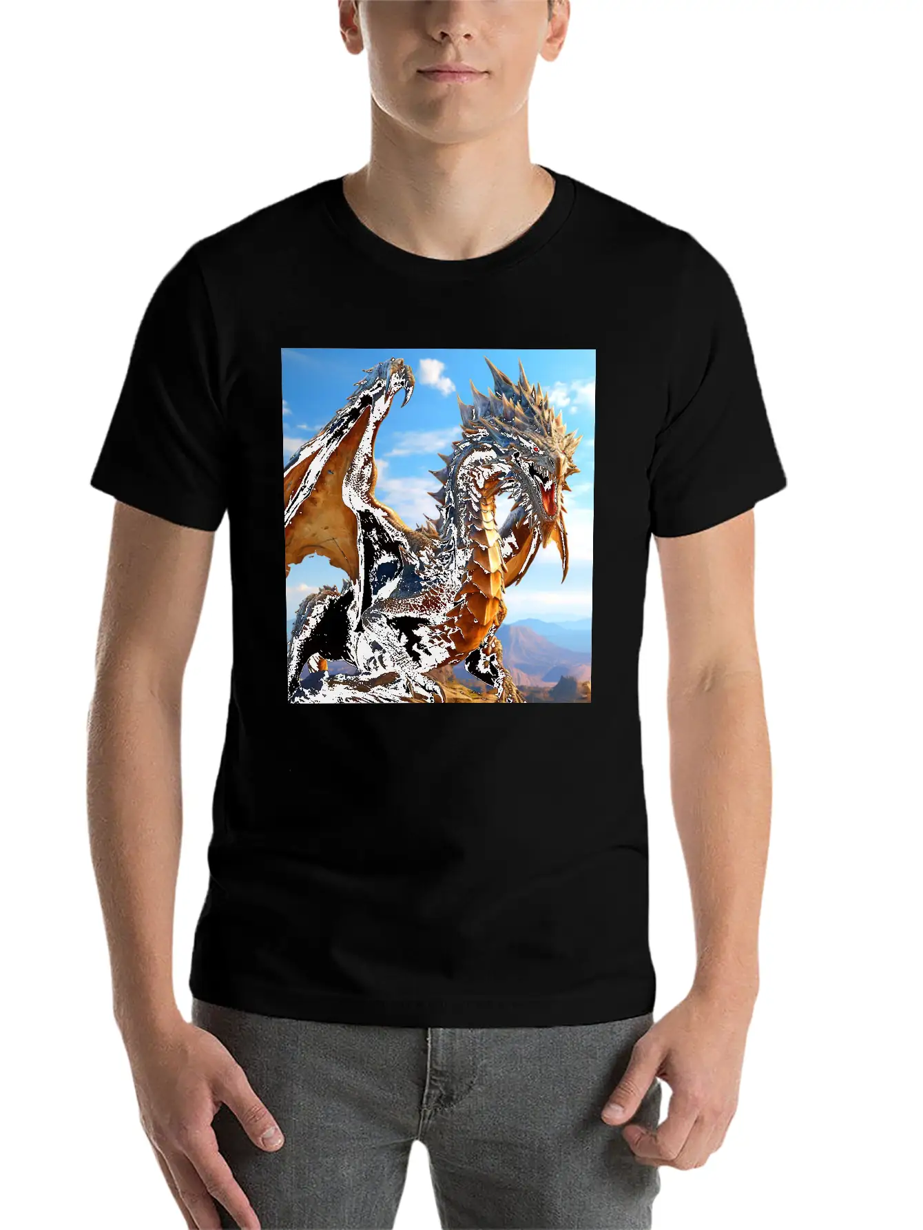 Fashion Casual Graphic T-Shirt – Simple And Comfortable Daily Wear