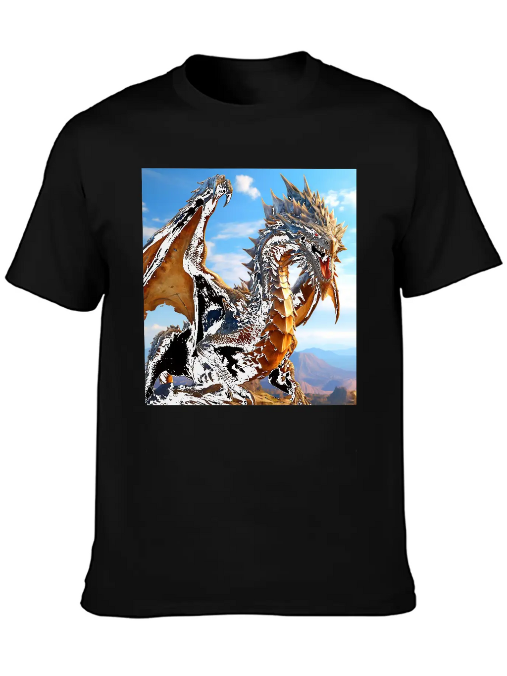 Fashion Casual Graphic T-Shirt – Simple And Comfortable Daily Wear