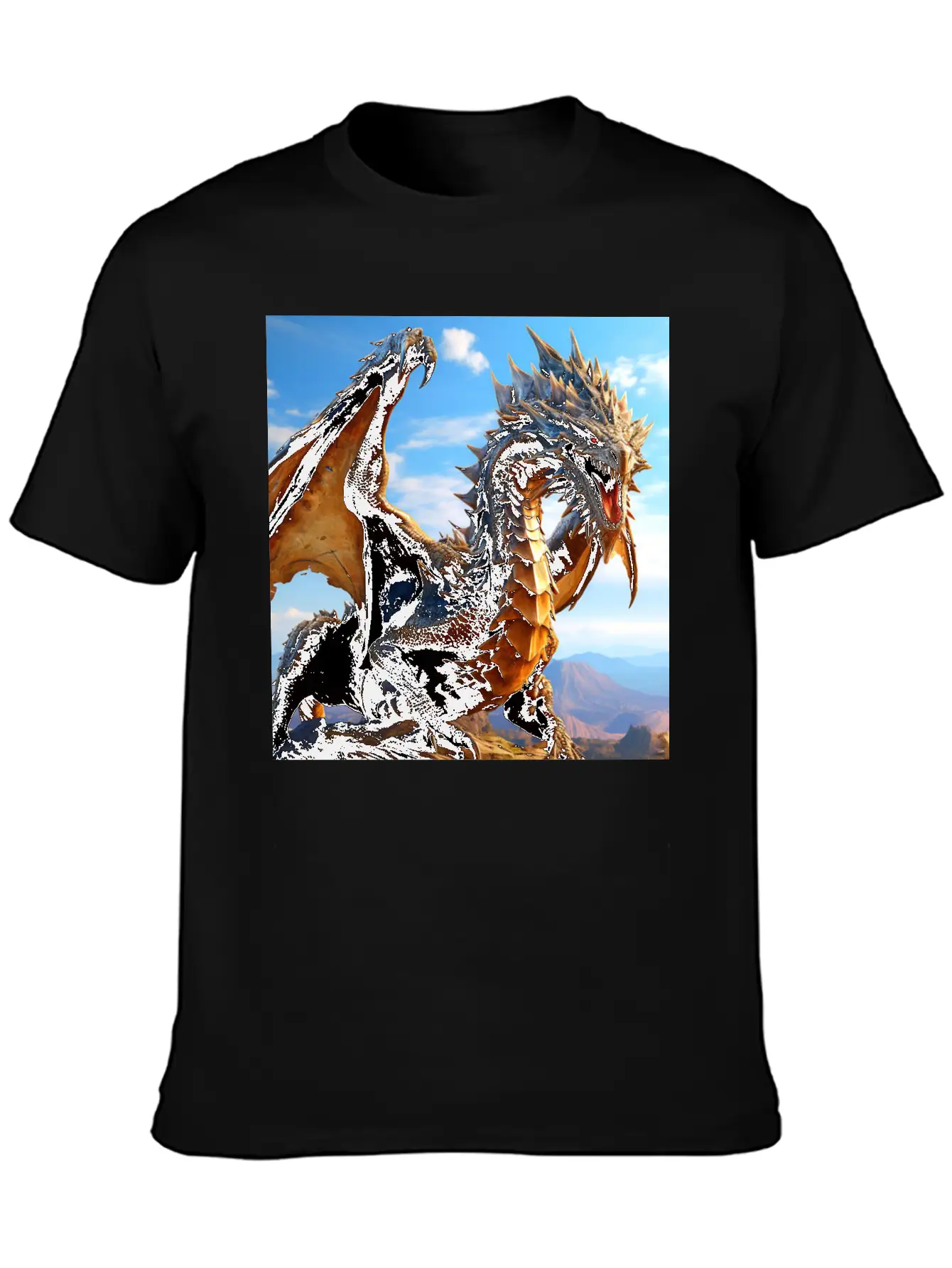 Fashion Casual Graphic T-Shirt – Simple And Comfortable Daily Wear