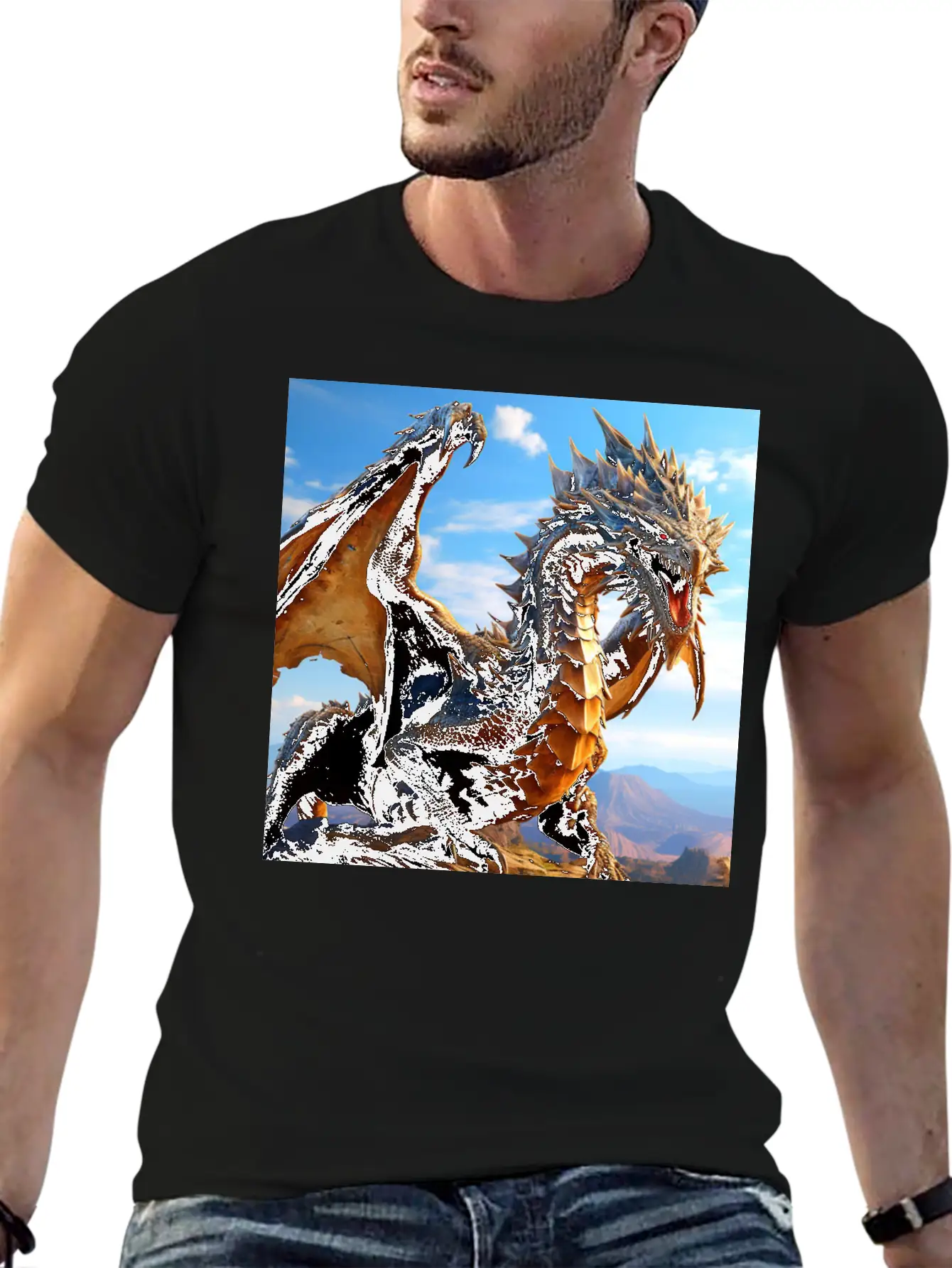 Fashion Casual Graphic T-Shirt – Simple And Comfortable Daily Wear