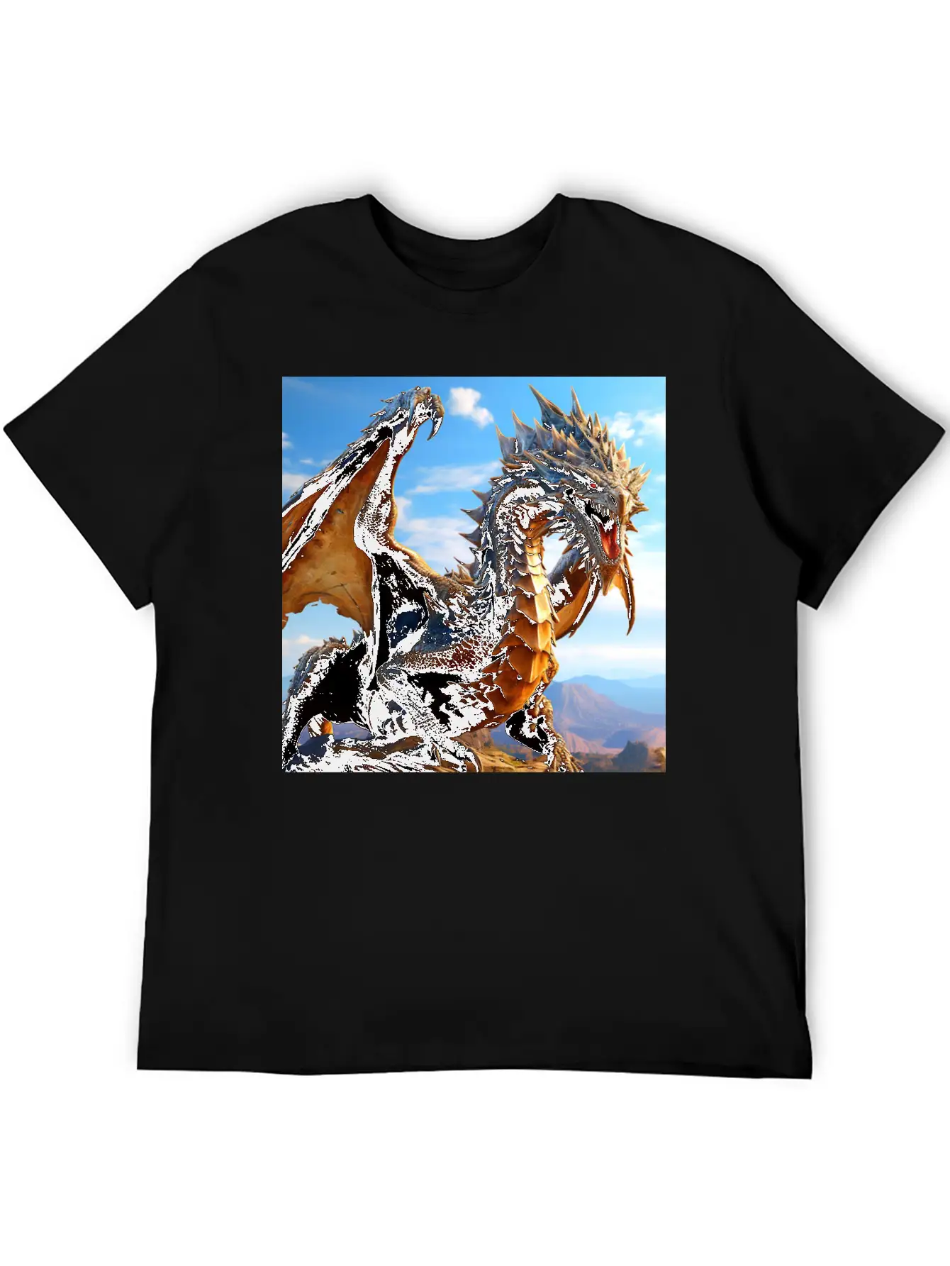 Fashion Casual Graphic T-Shirt – Simple And Comfortable Daily Wear