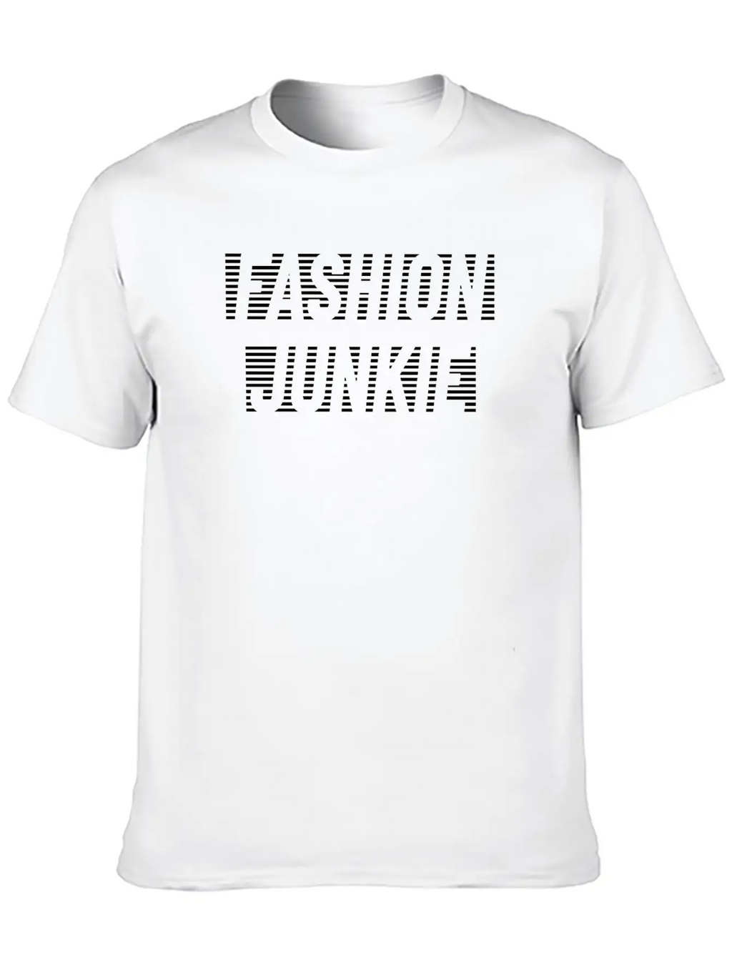 Fashion Junkie Casual Graphic T-Shirt – Simple And Comfortable Daily Wear