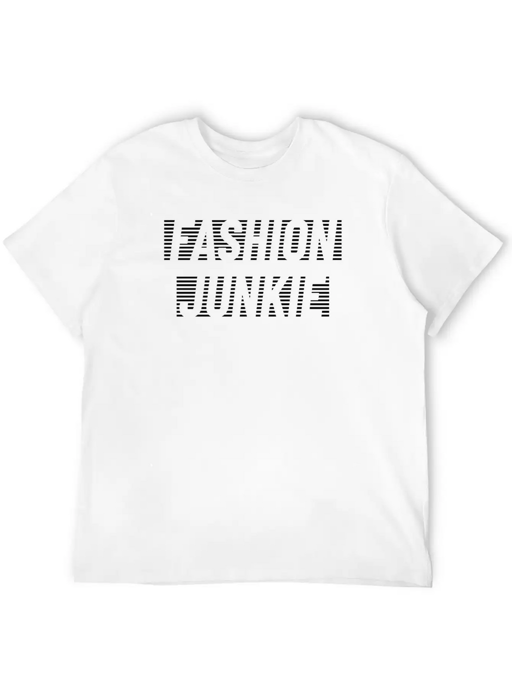 Fashion Junkie Casual Graphic T-Shirt – Simple And Comfortable Daily Wear