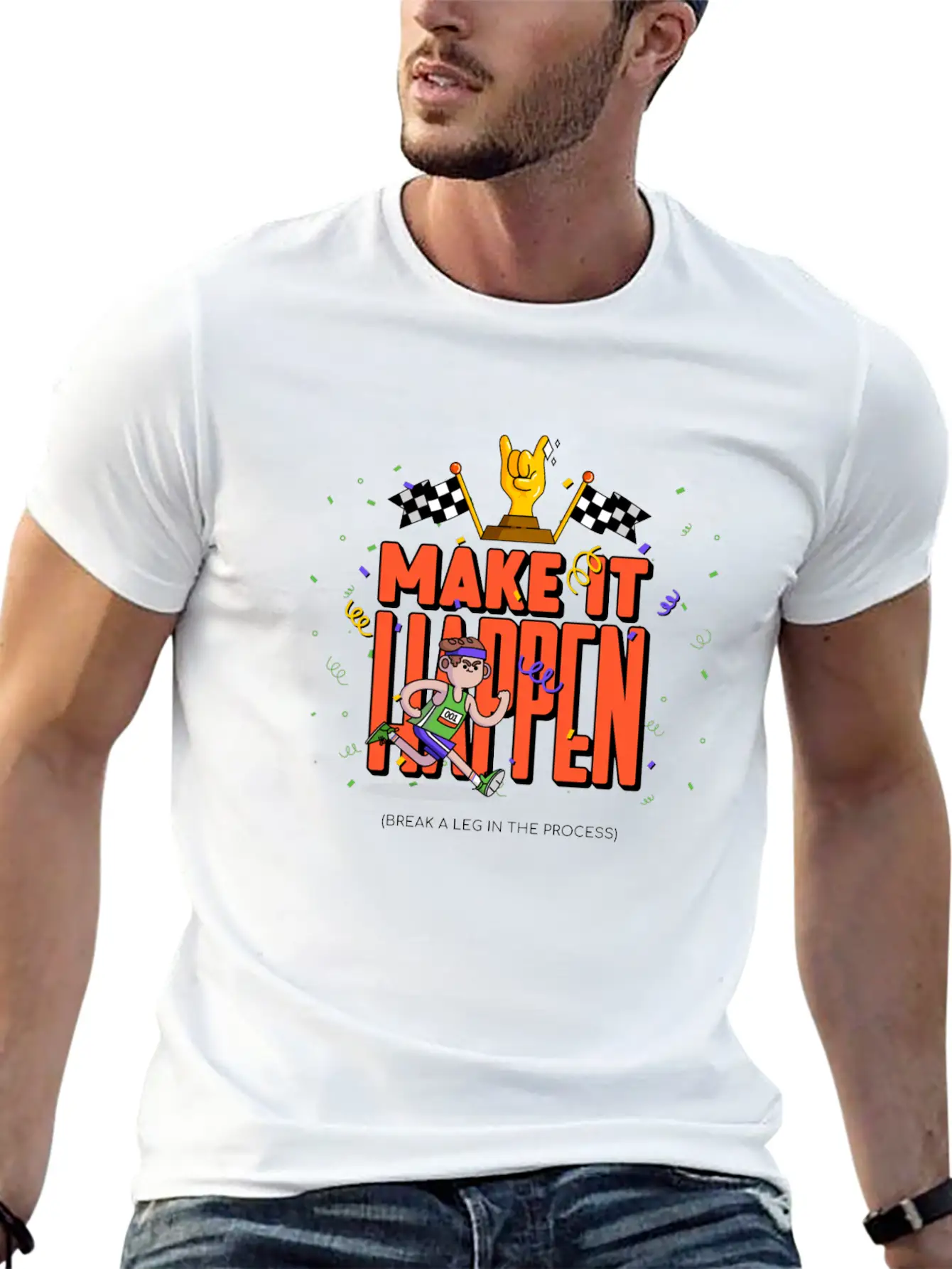 Fashion Summer Funny Summer Essential Cotton Tee For Daily Outfits – Unisex Style