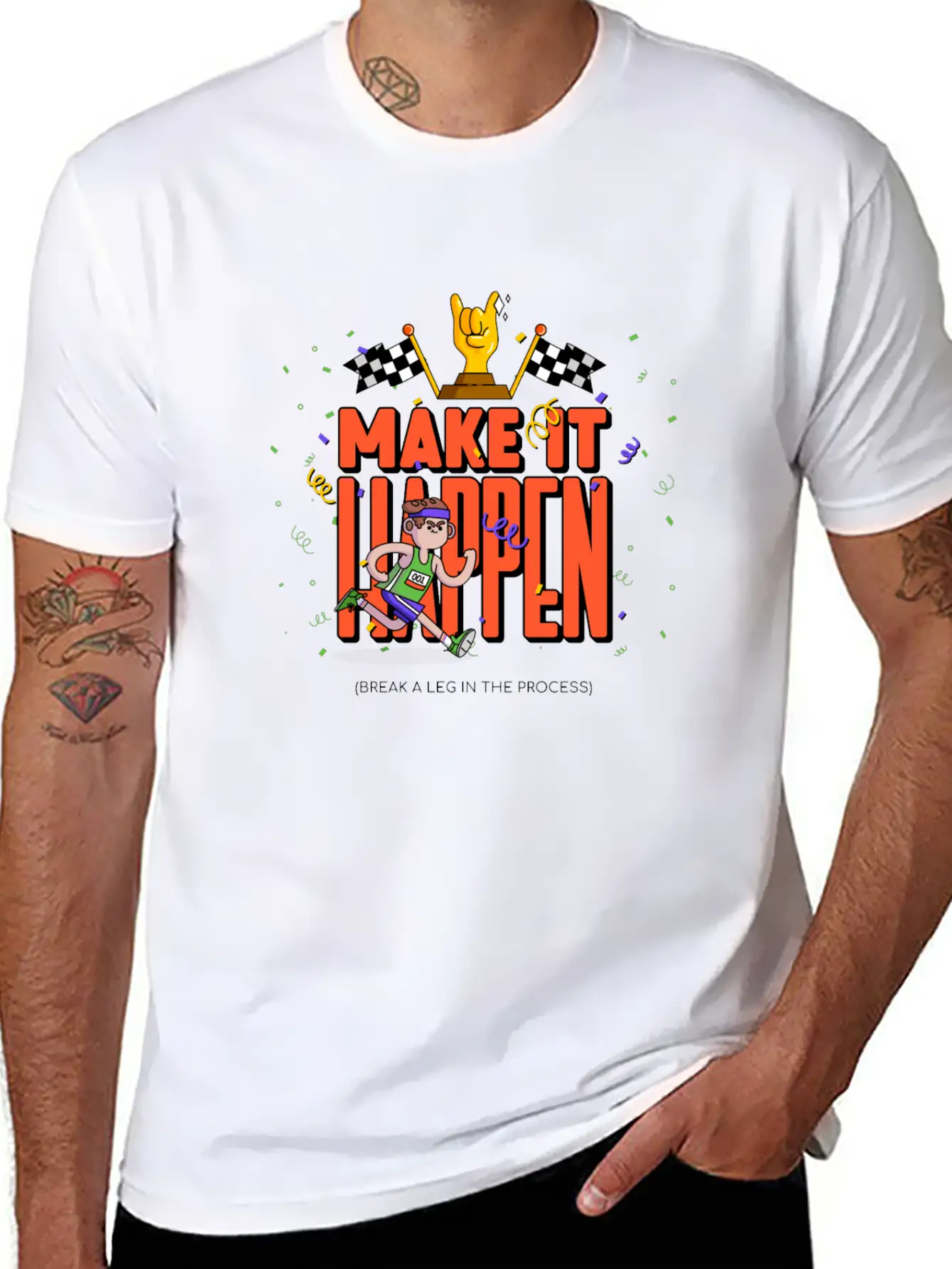 Fashion Summer Funny Summer Essential Cotton Tee For Daily Outfits – Unisex Style