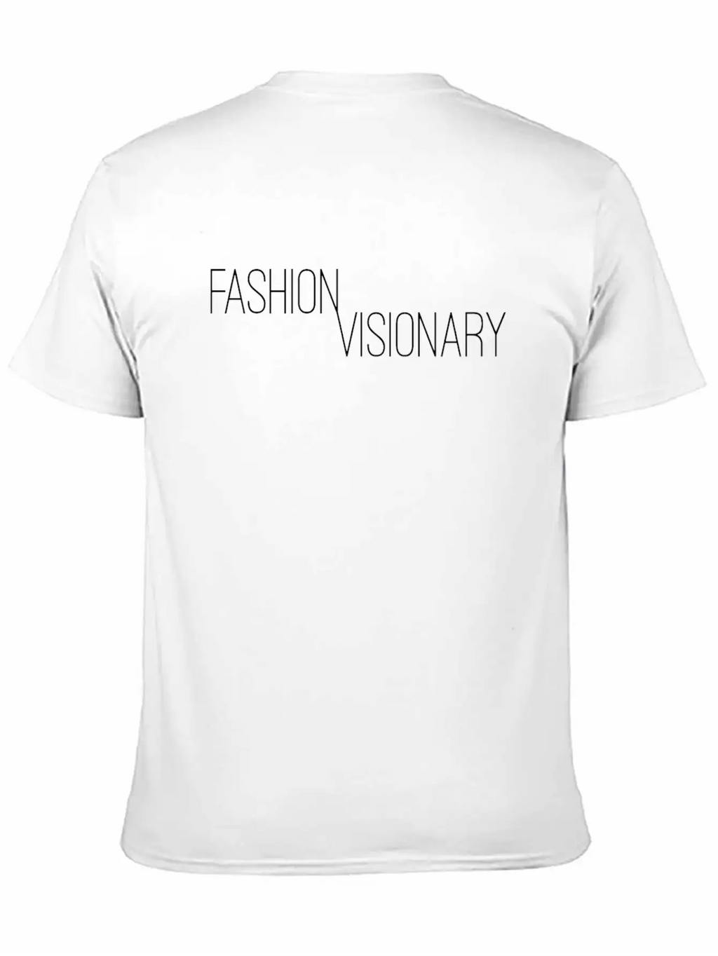 Fashion Visionary Unisex Casual T-Shirt – Clean Design For Daily Comfort