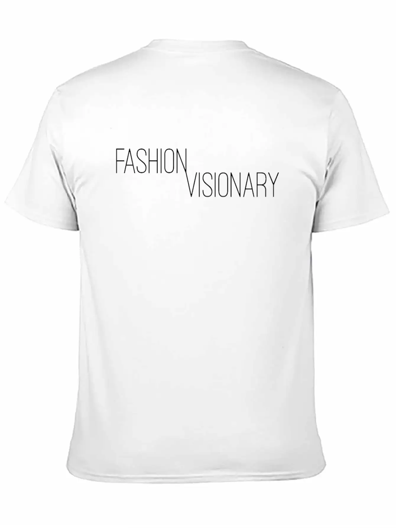 Fashion Visionary Unisex Casual T-Shirt – Clean Design For Daily Comfort