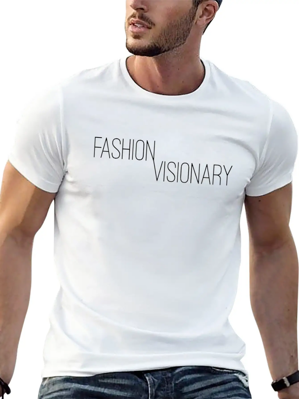 Fashion Visionary Unisex Casual T-Shirt – Clean Design For Daily Comfort