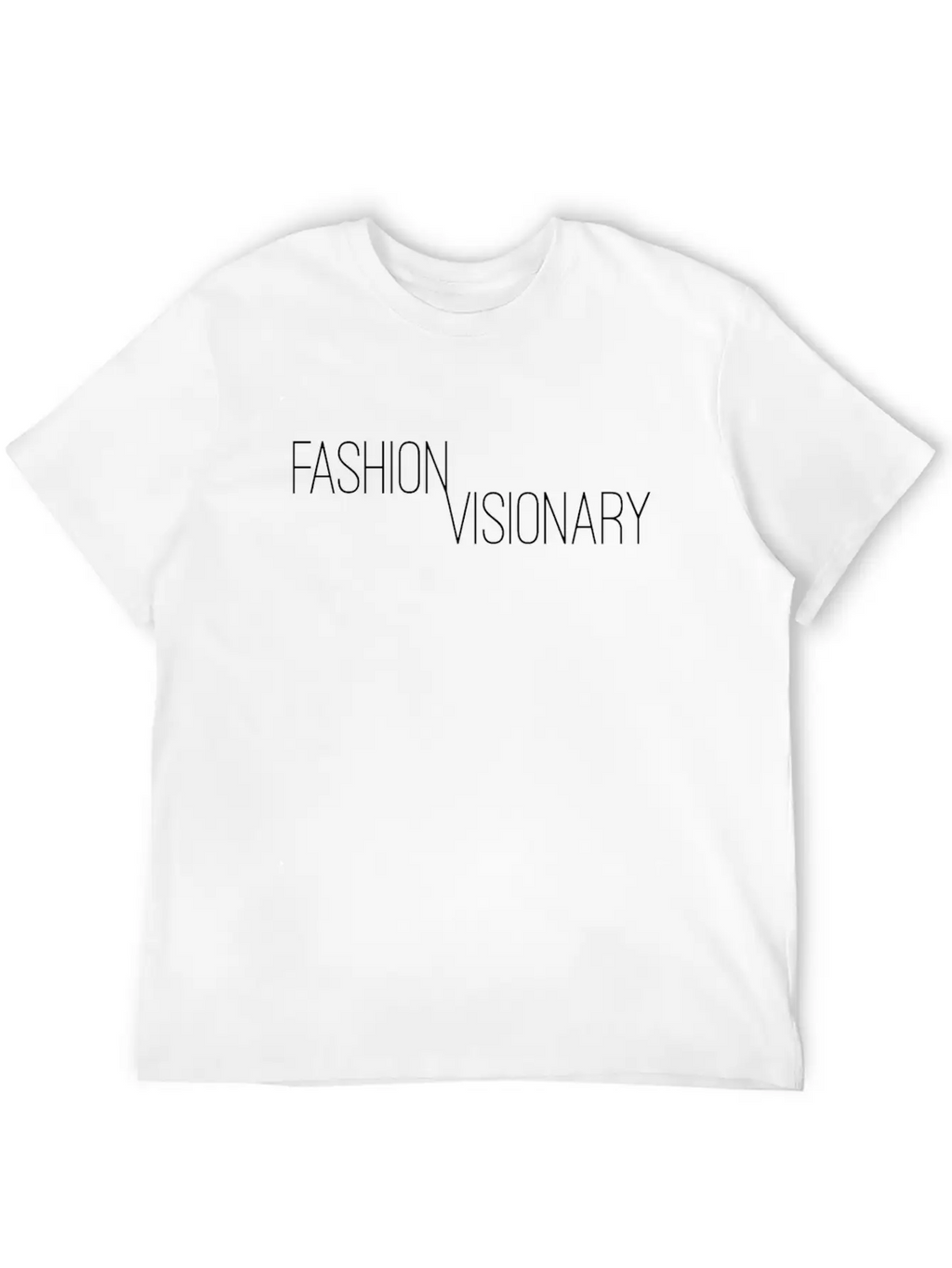 Fashion Visionary Unisex Casual T-Shirt – Clean Design For Daily Comfort