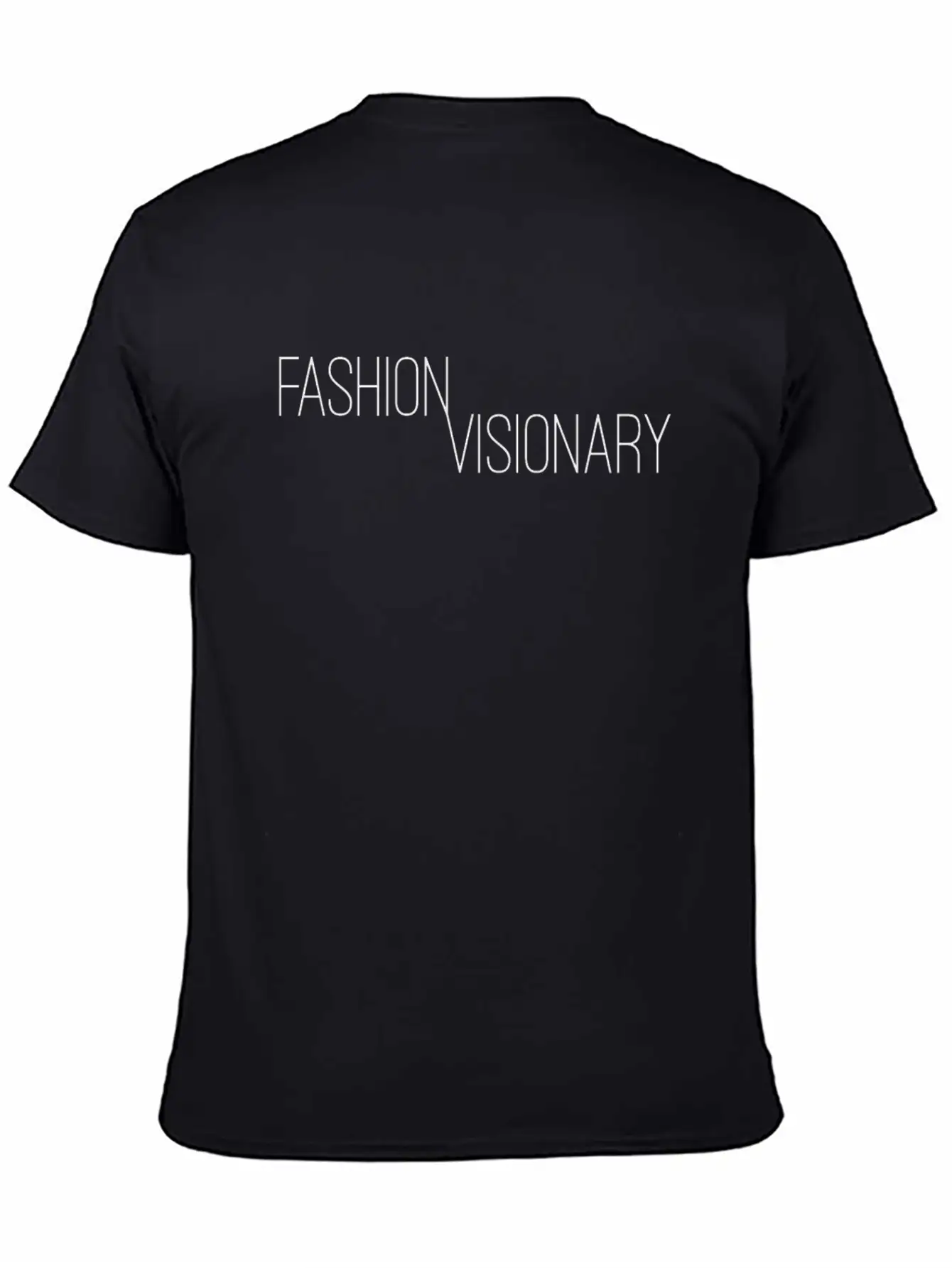 Fashion Visionary Unisex Casual T-Shirt – Clean Design For Daily Comfort