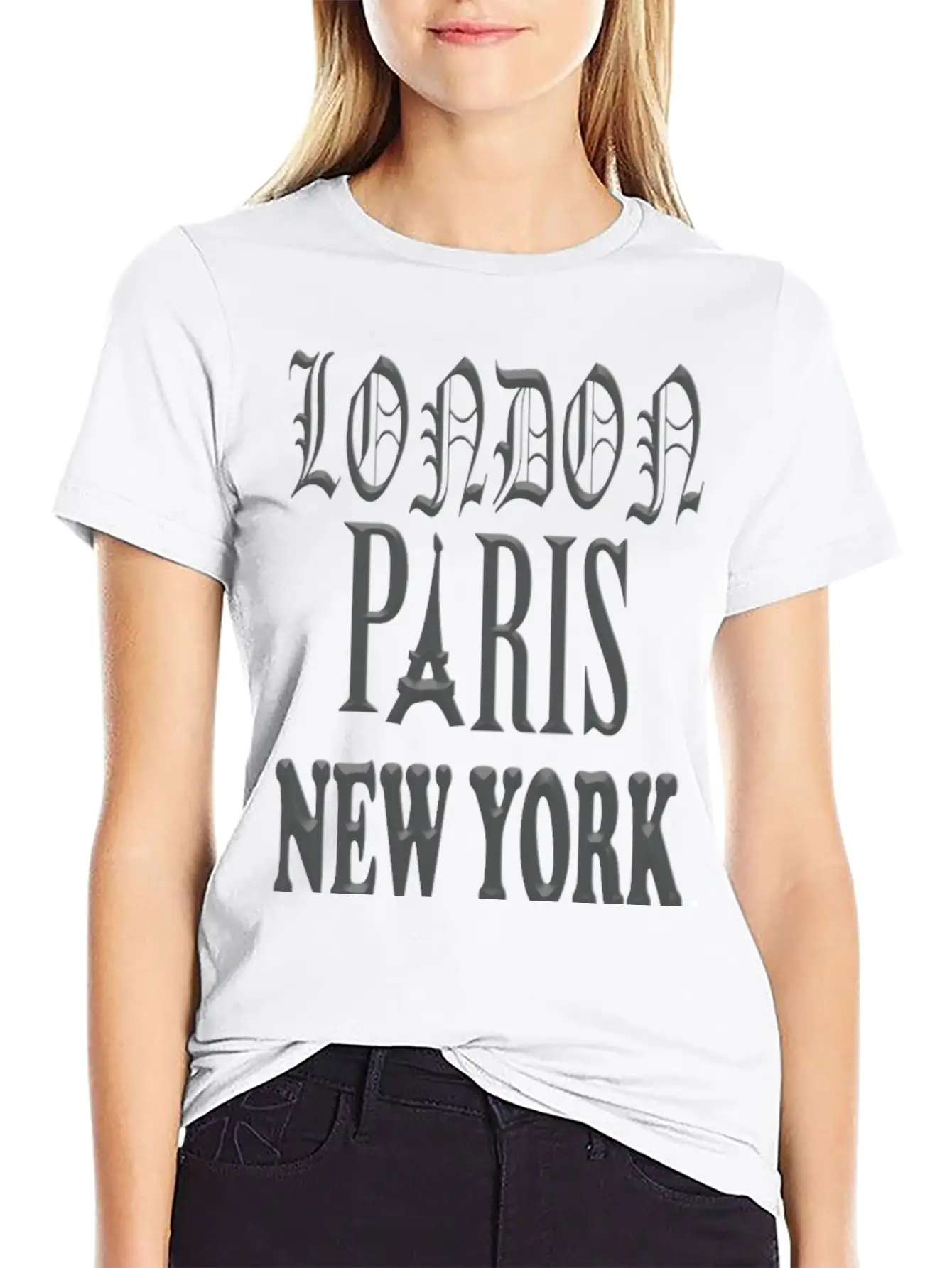 Fashion Week Girls Classic Fit Graphic Tee For Daily Comfort – Unisex Cotton Shirt