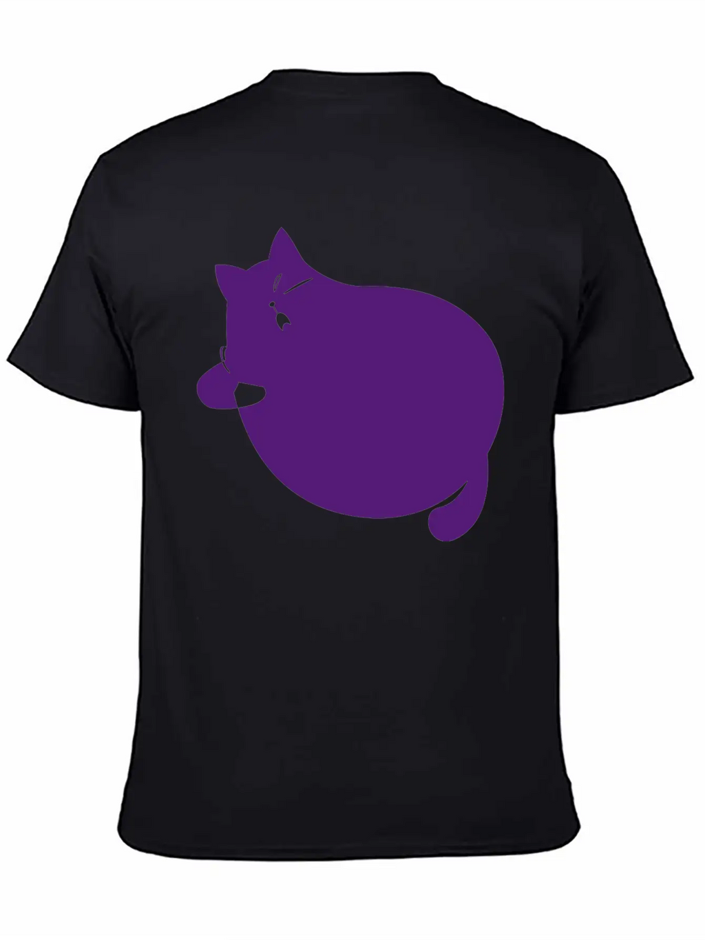 Fat Cat Unisex Short Sleeve Soft Cotton T-Shirt – Casual Everyday Wear