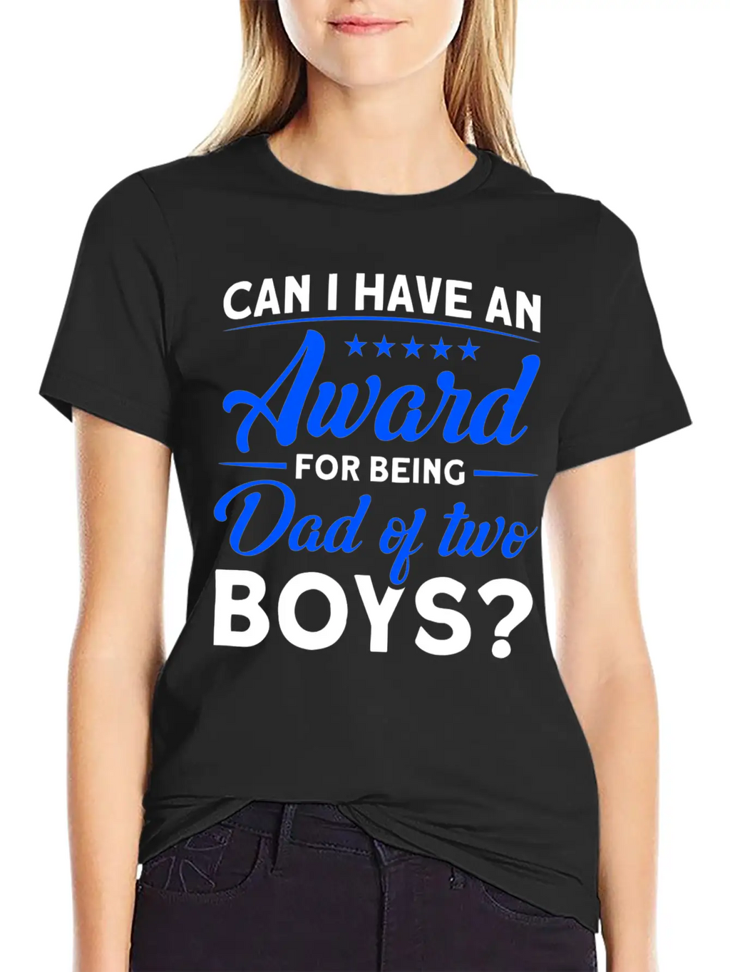 Fathers Day Award For Being Dad Of The Boys Dad Stylish Everyday T-Shirt – Unisex Basic Cotton Tee