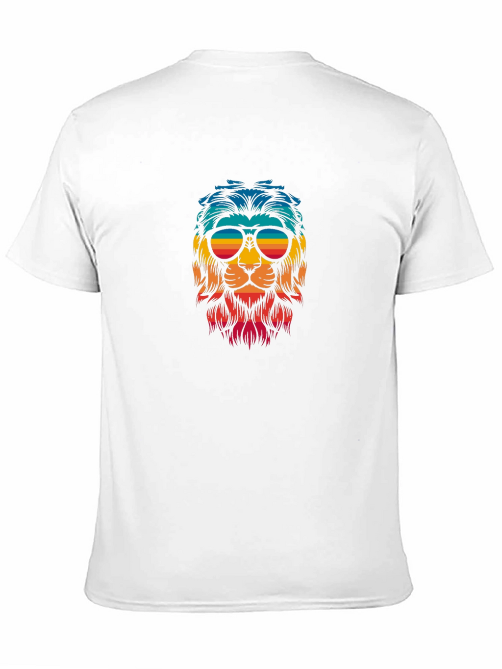 Cool Lion Graphic Tee - Black Casual Shirt