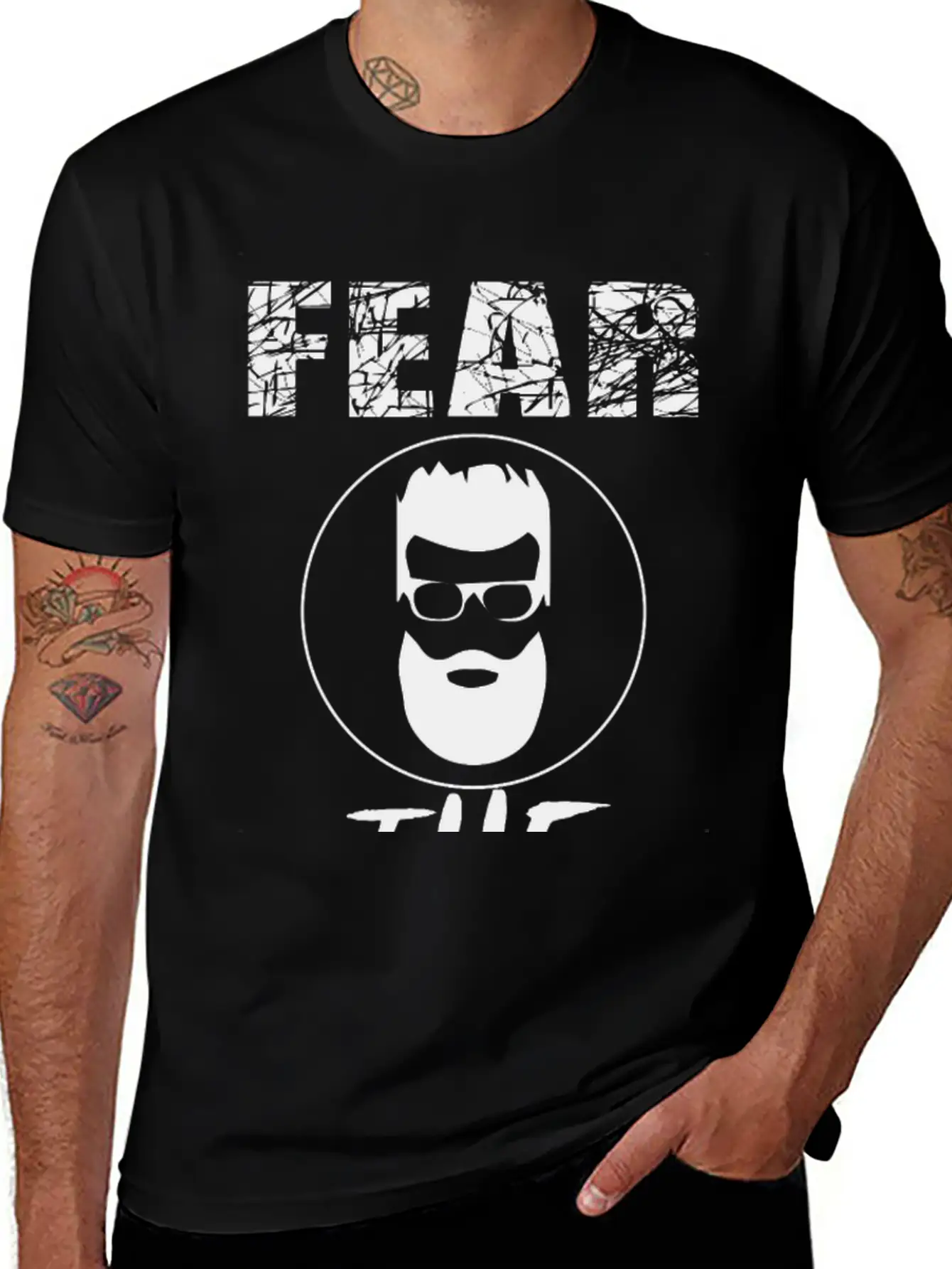 Fear The Beard Unisex Casual T-Shirt – Clean Design For Daily Comfort