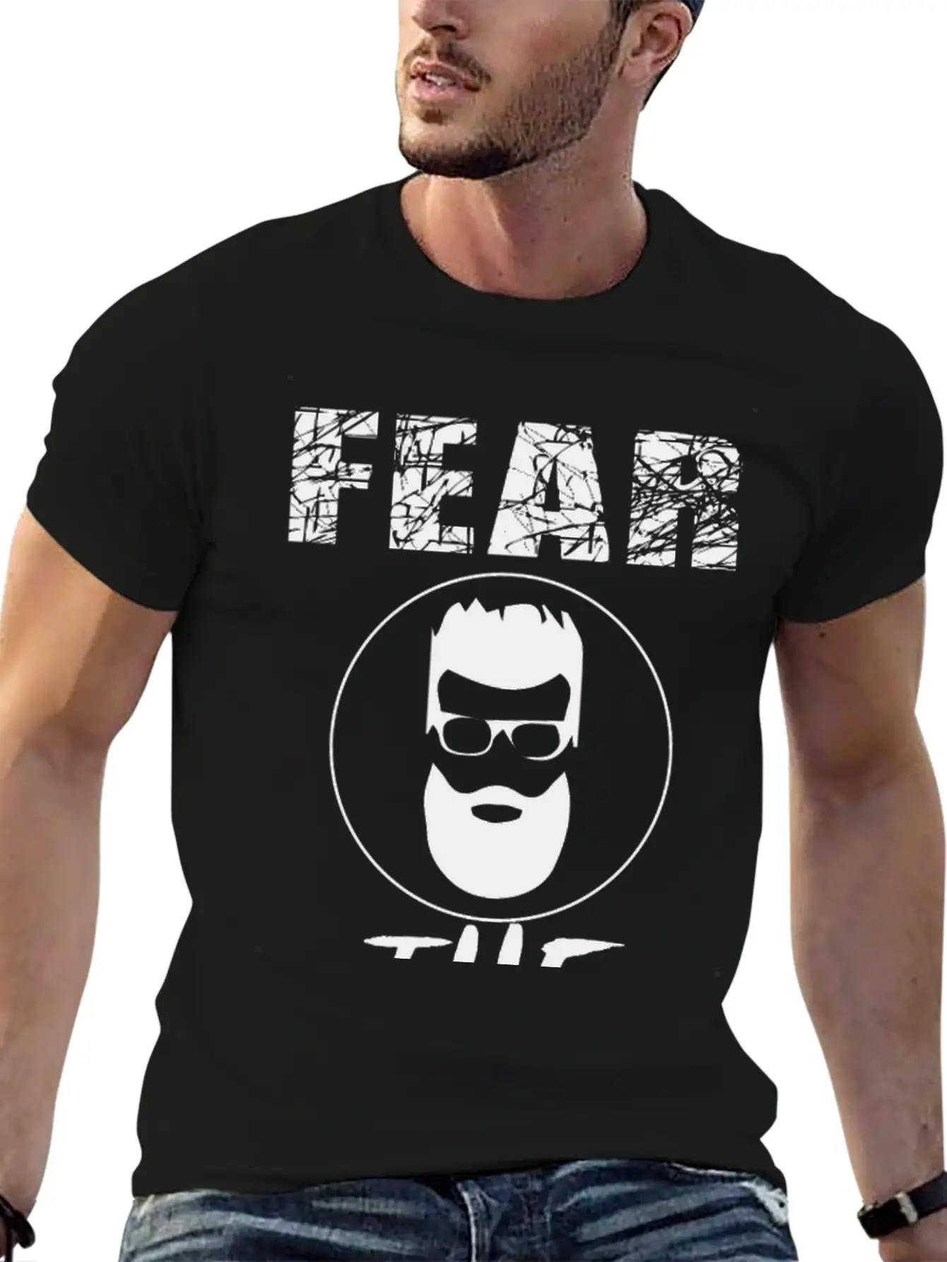 Fear The Beard Unisex Casual T-Shirt – Clean Design For Daily Comfort