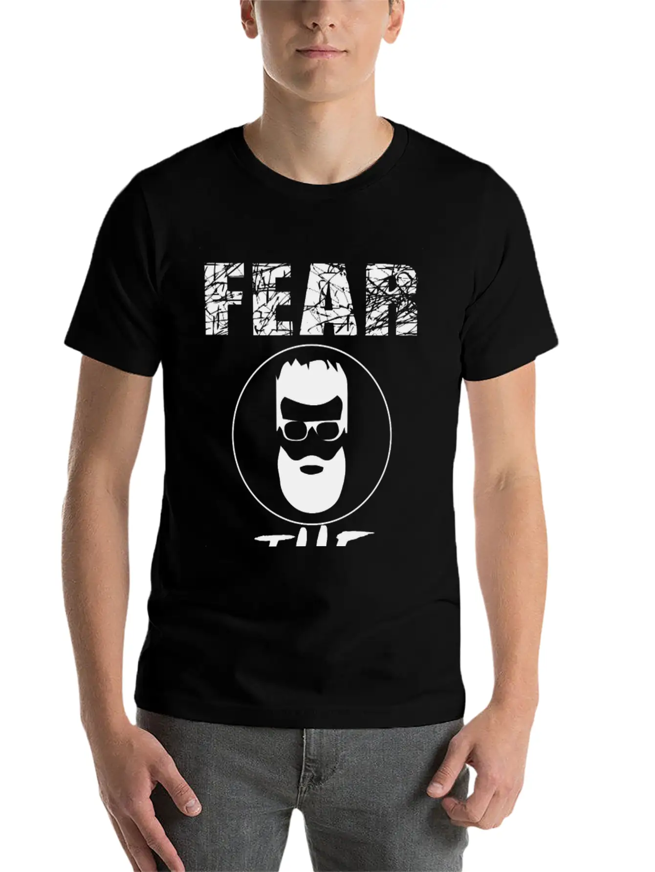 Fear The Beard Unisex Casual T-Shirt – Clean Design For Daily Comfort