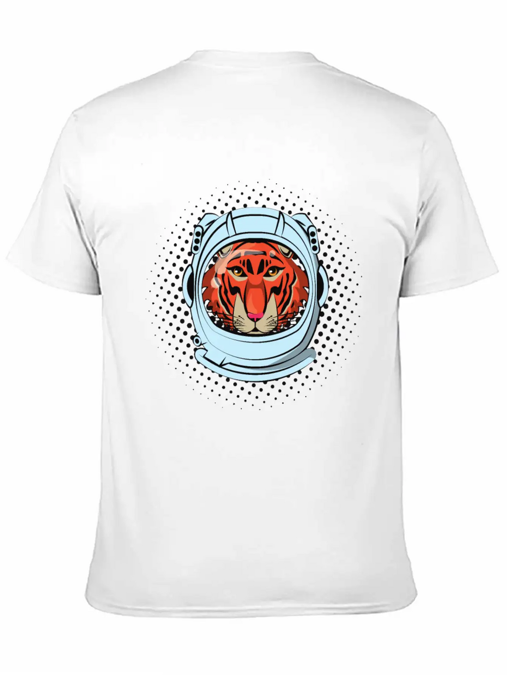 Fearless Big Cat Tiger Eye Tiger Face Tiger Head Casual Graphic T-Shirt – Simple And Comfortable Daily Wear
