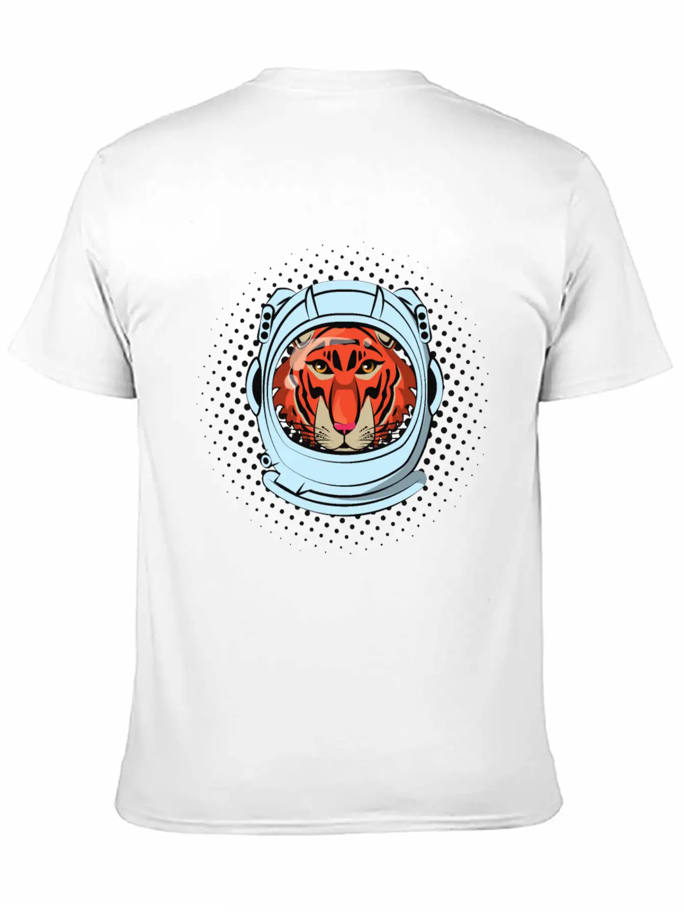 Fearless Big Cat Tiger Eye Tiger Face Tiger Head Casual Graphic T-Shirt – Simple And Comfortable Daily Wear