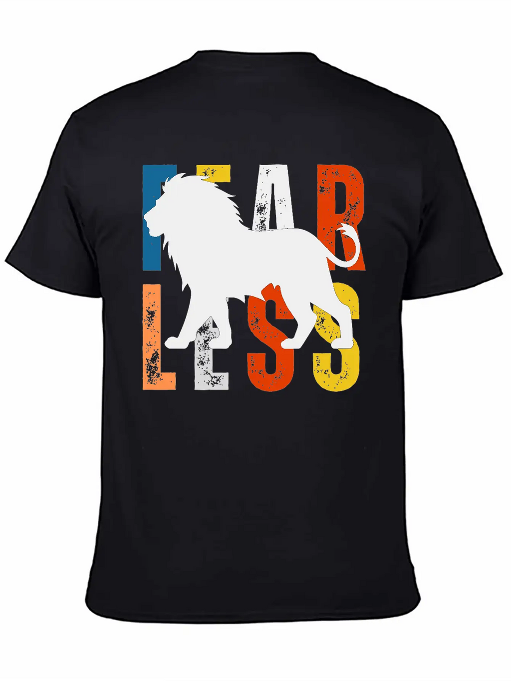 Fearless Lion Head Tshirt– Power, Pride & Strength Unisex Casual T-Shirt – Clean Design For Daily Comfort