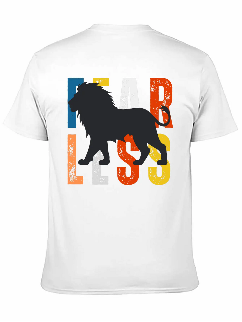 Fearless Lion Head Tshirt– Power, Pride & Strength Unisex Casual T-Shirt – Clean Design For Daily Comfort