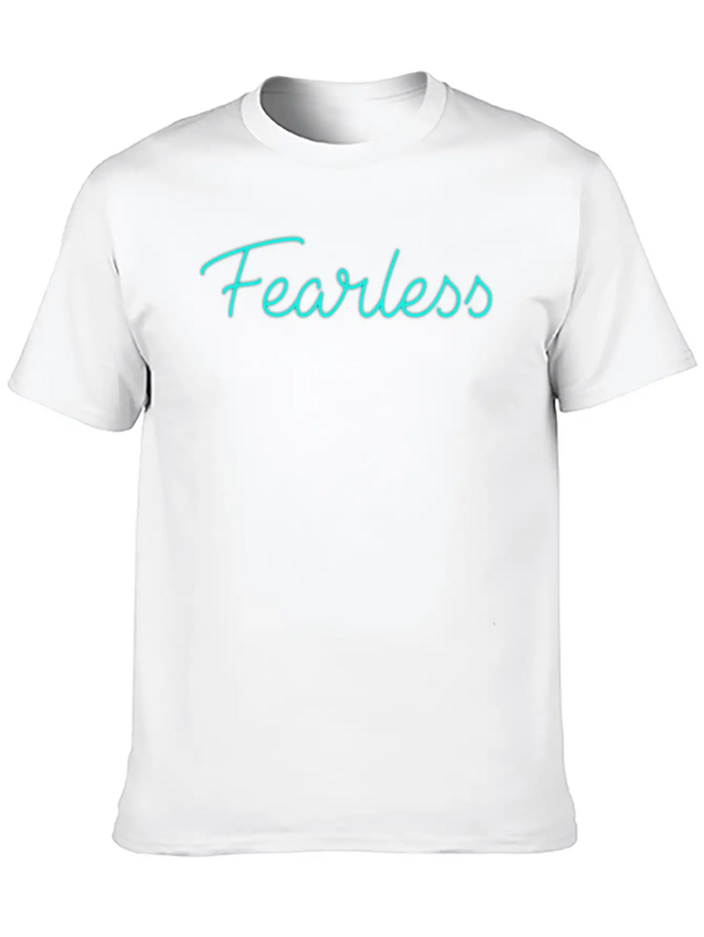 Fearless Unisex Short Sleeve Soft Cotton T-Shirt – Casual Everyday Wear