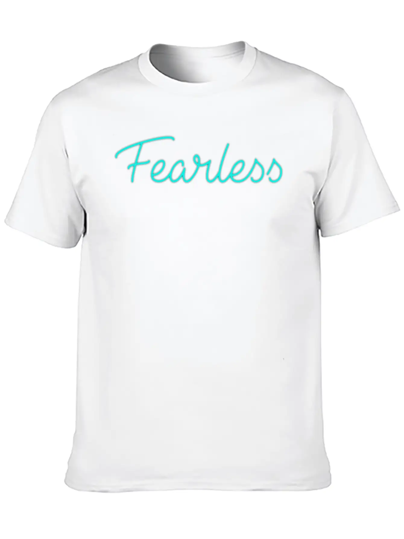 Fearless Unisex Short Sleeve Soft Cotton T-Shirt – Casual Everyday Wear