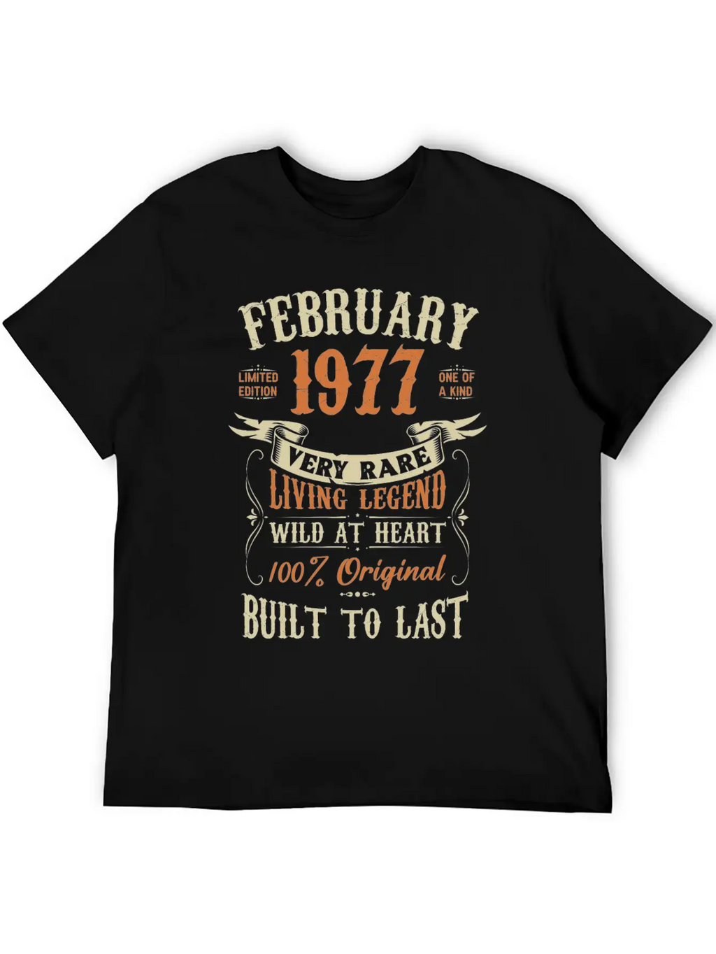 February 1977 Birthday Surprise Essential Cotton Tee For Daily Outfits – Unisex Style