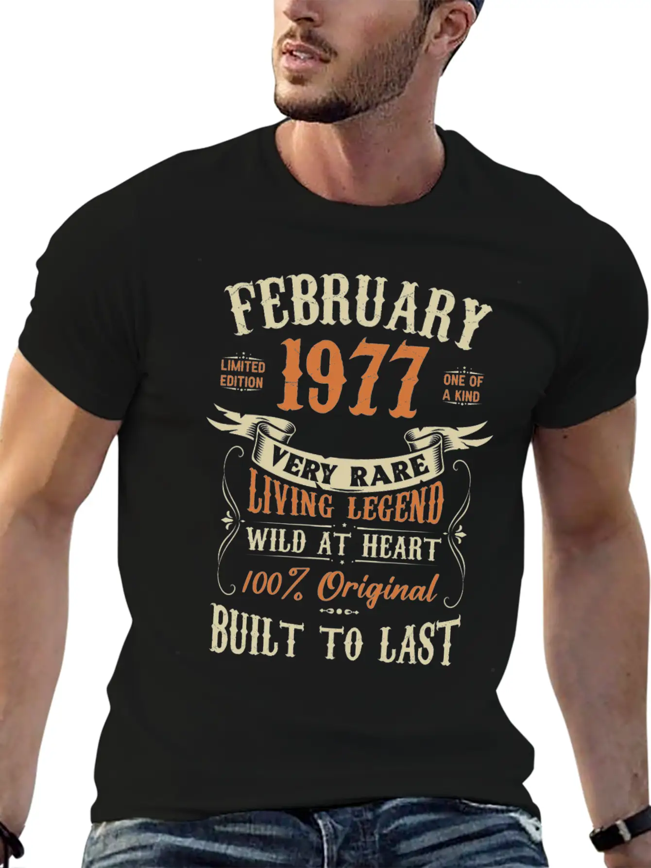 February 1977 Birthday Surprise Essential Cotton Tee For Daily Outfits – Unisex Style