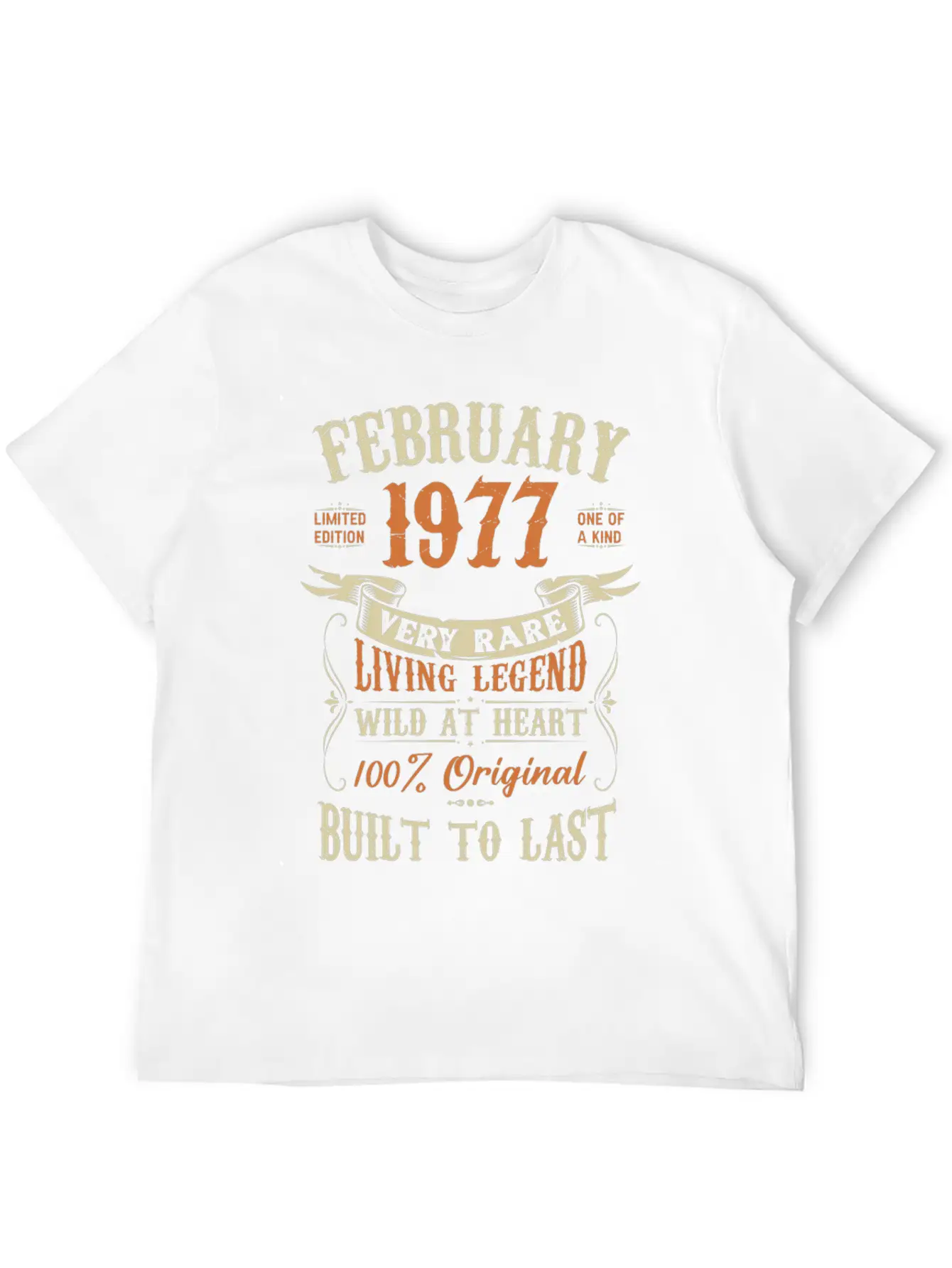 February 1977 Birthday Surprise Essential Cotton Tee For Daily Outfits – Unisex Style
