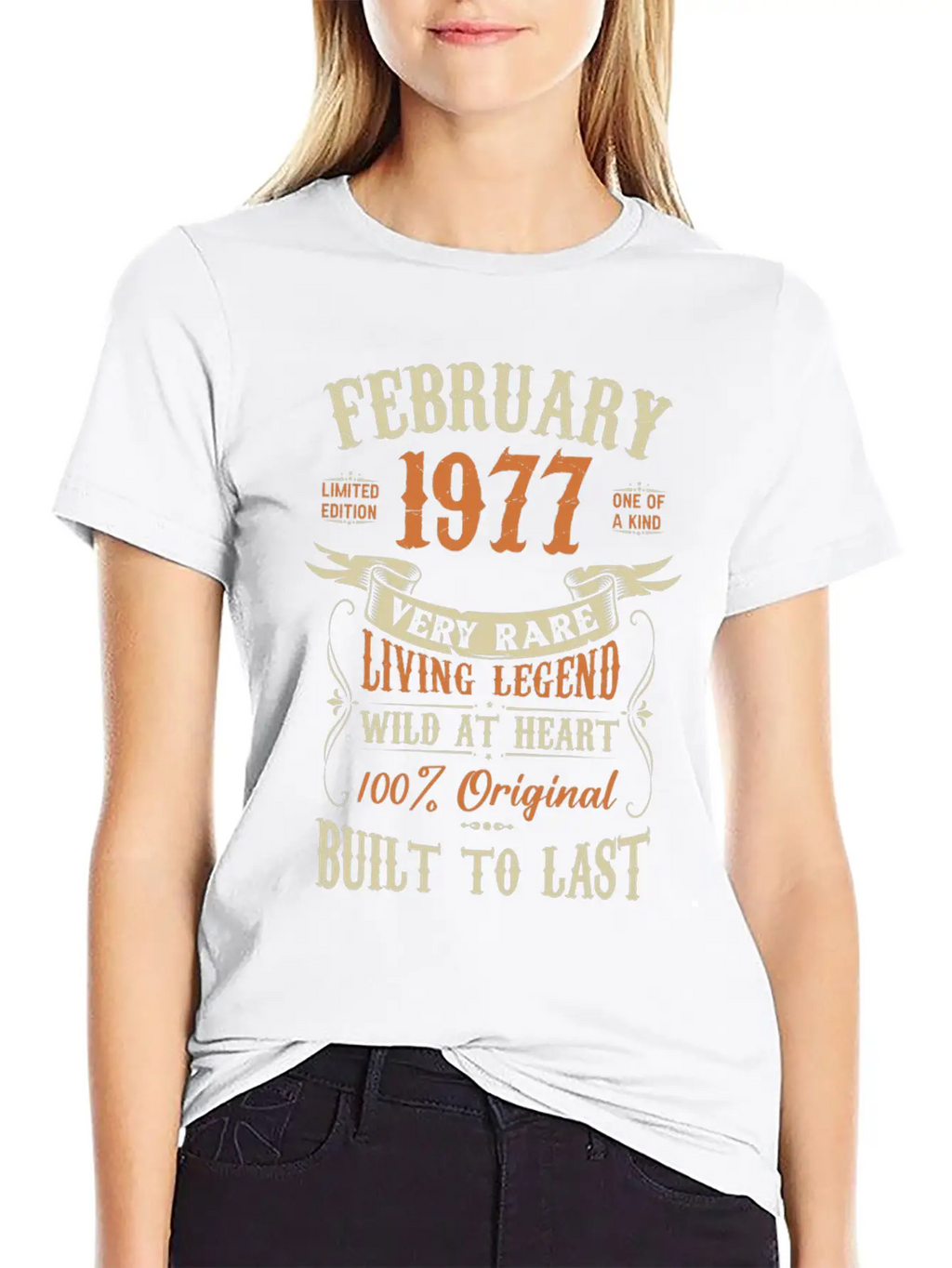 February 1977 Birthday Surprise Essential Cotton Tee For Daily Outfits – Unisex Style
