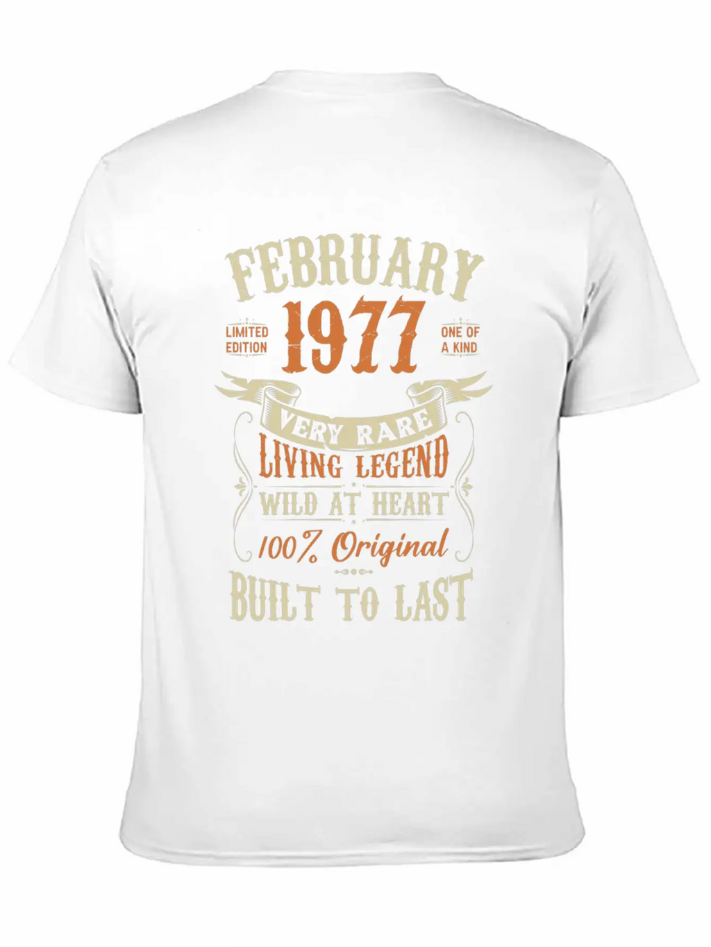 February 1977 Birthday Surprise Essential Cotton Tee For Daily Outfits – Unisex Style