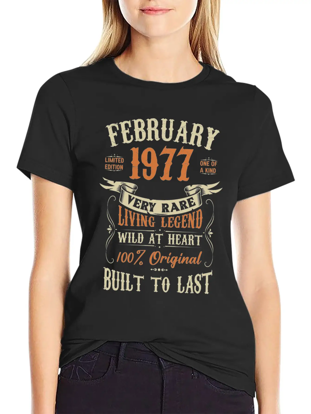 February 1977 Birthday Surprise Essential Cotton Tee For Daily Outfits – Unisex Style