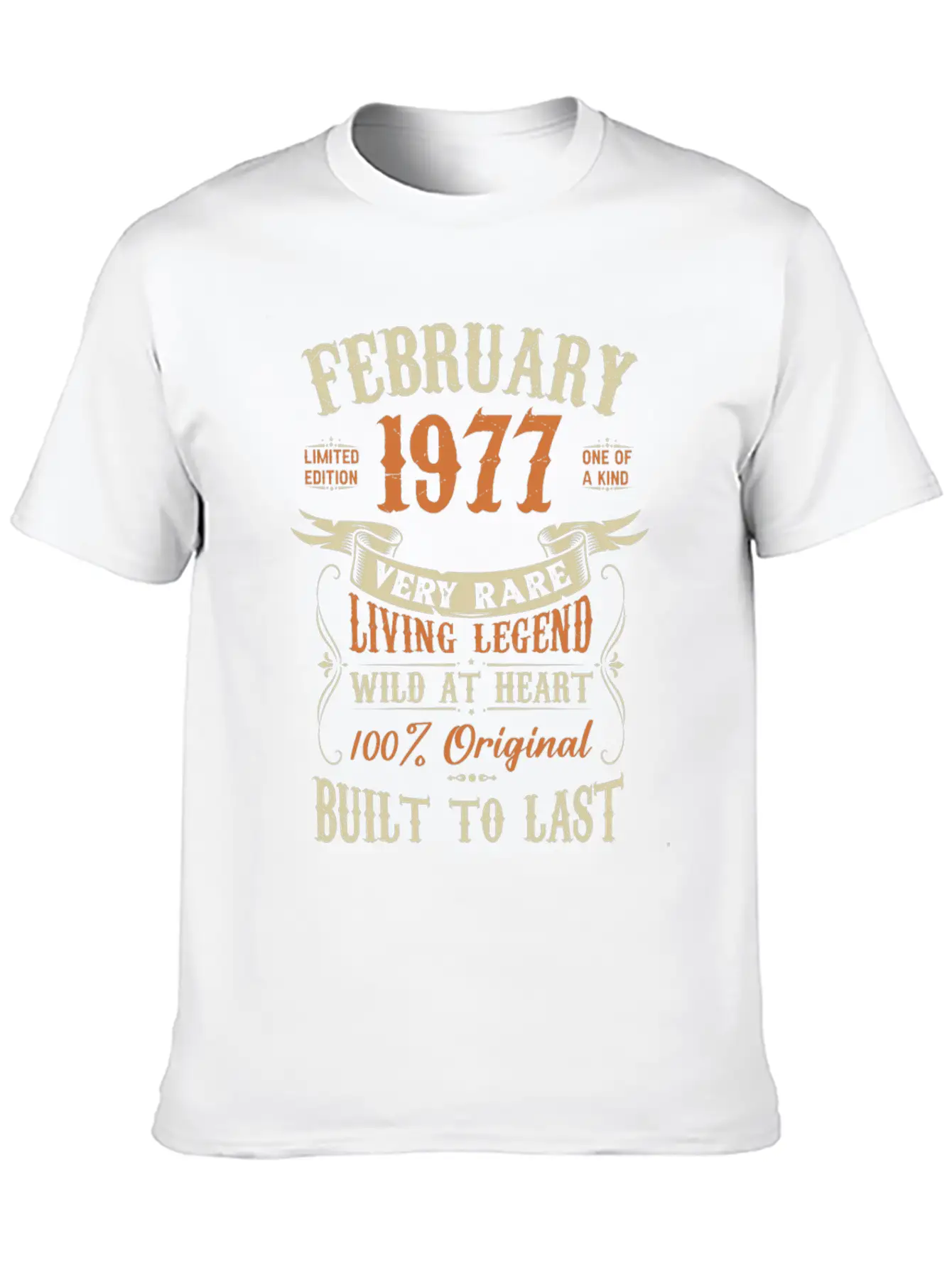 February 1977 Birthday Surprise Essential Cotton Tee For Daily Outfits – Unisex Style