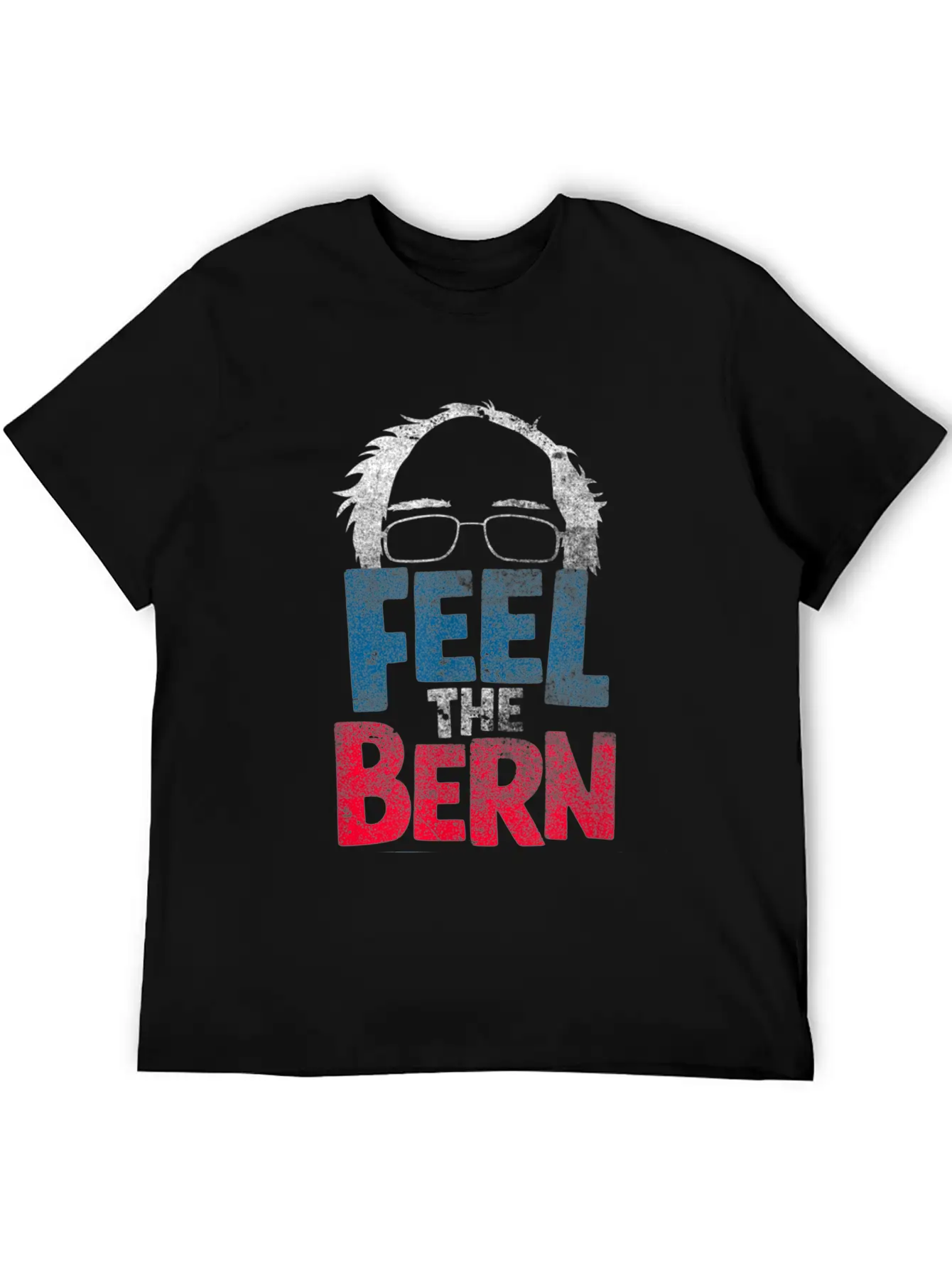 Feel The Bern Bernie Sanders 2020 Bernie Hair Vote Casual Graphic T-Shirt – Simple And Comfortable Daily Wear