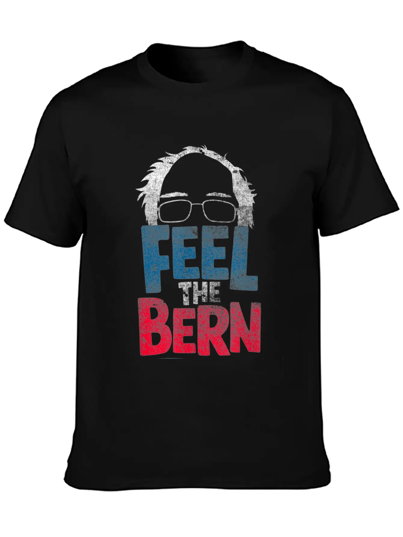 Feel The Bern Bernie Sanders 2020 Bernie Hair Vote Casual Graphic T-Shirt – Simple And Comfortable Daily Wear