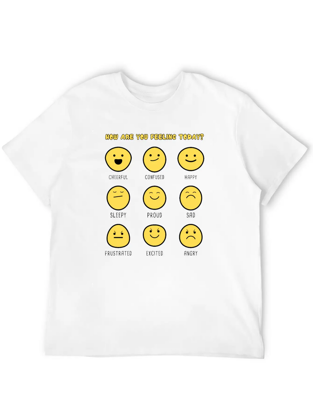 Feeling Today Unisex Casual T-Shirt – Clean Design For Daily Comfort